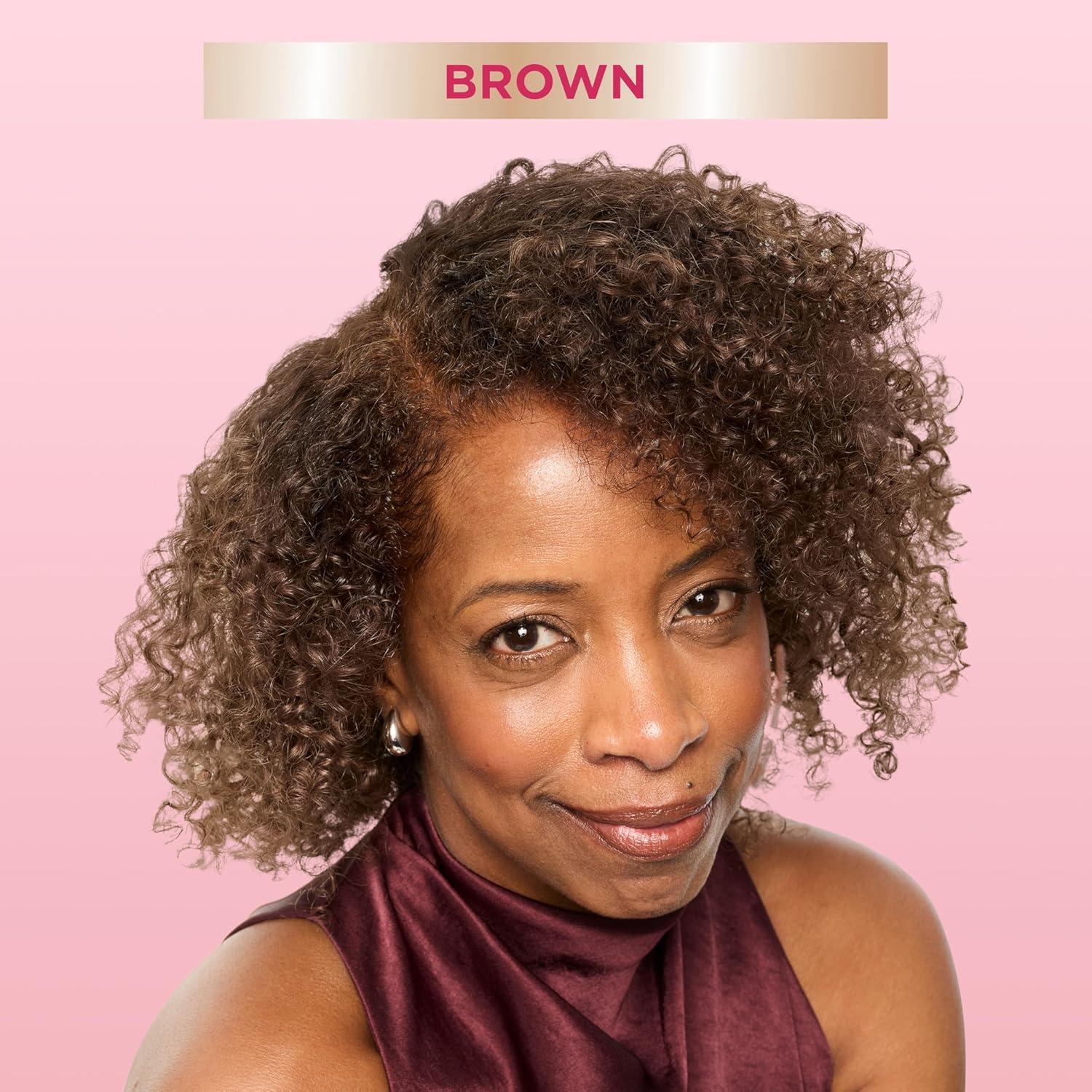 imageGarnier Color Sensation Color Retouch Demi Permanent Hair Dye for Roots with 100 Gray Coverage Red Hair Dye 66 Pack of 6Brown