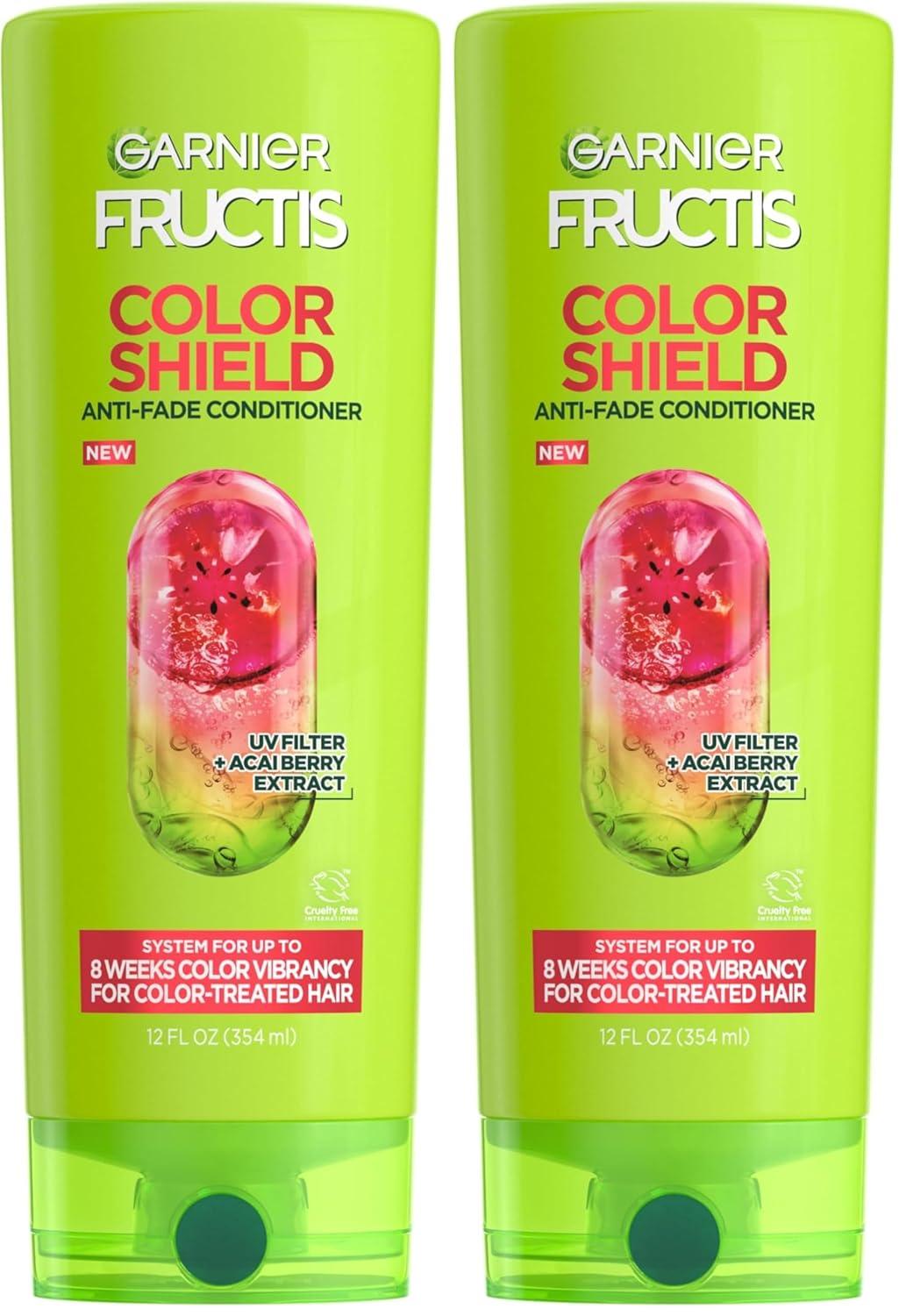 imageGarnier Fructis Color Shield AntiFade Conditioner for Color Treated Hair 12 Fl Oz 1 Count Packaging May VaryWhite