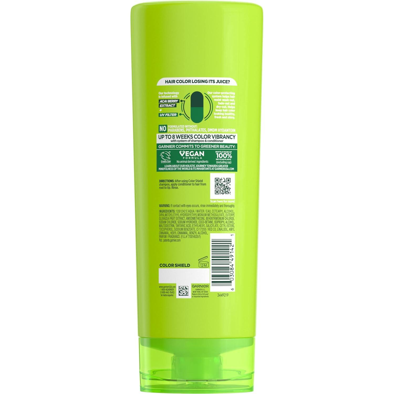 imageGarnier Fructis Color Shield AntiFade Conditioner for Color Treated Hair 12 Fl Oz 1 Count Packaging May VaryWhite