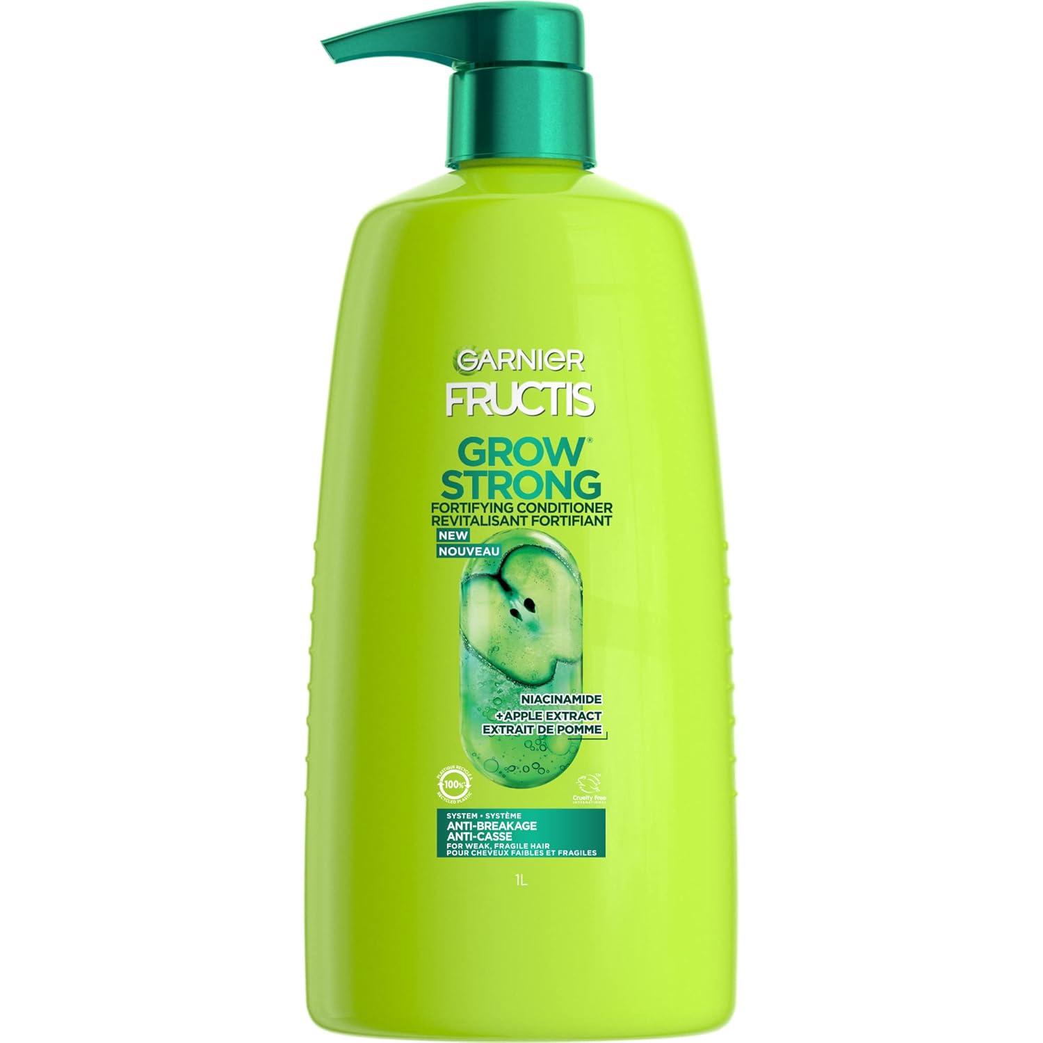 imageGarnier Fructis Grow Strong Conditioner 338 Fl Oz 1 Count Packaging May VaryCitrus