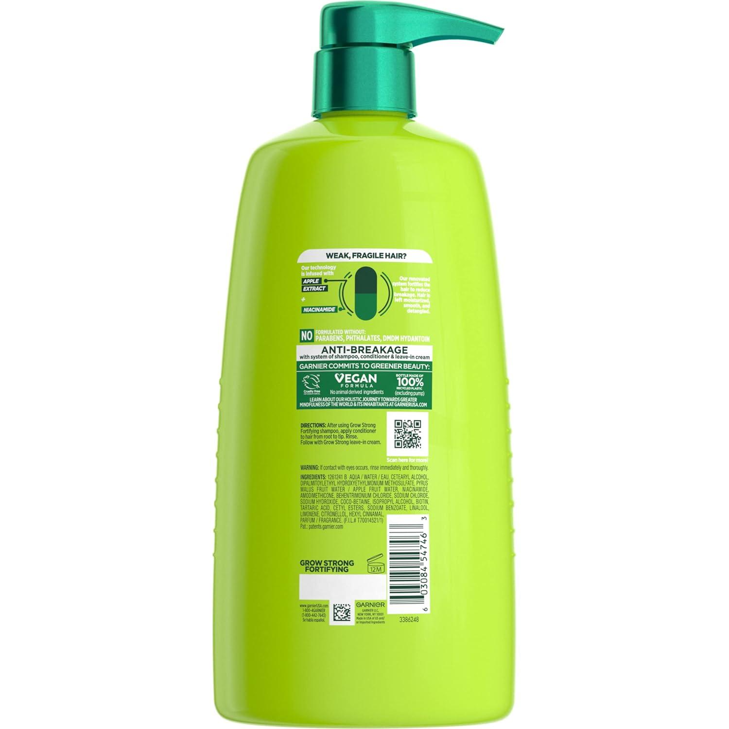 imageGarnier Fructis Grow Strong Conditioner 338 Fl Oz 1 Count Packaging May VaryGrow Strong