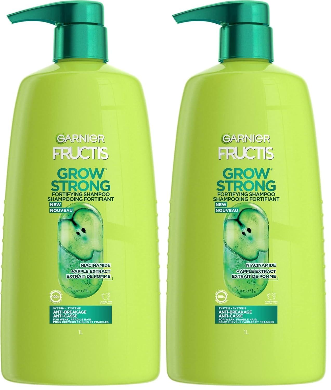 imageGarnier Fructis Grow Strong Shampoo 338 Fl Oz 1 Count Packaging May VaryCitrus