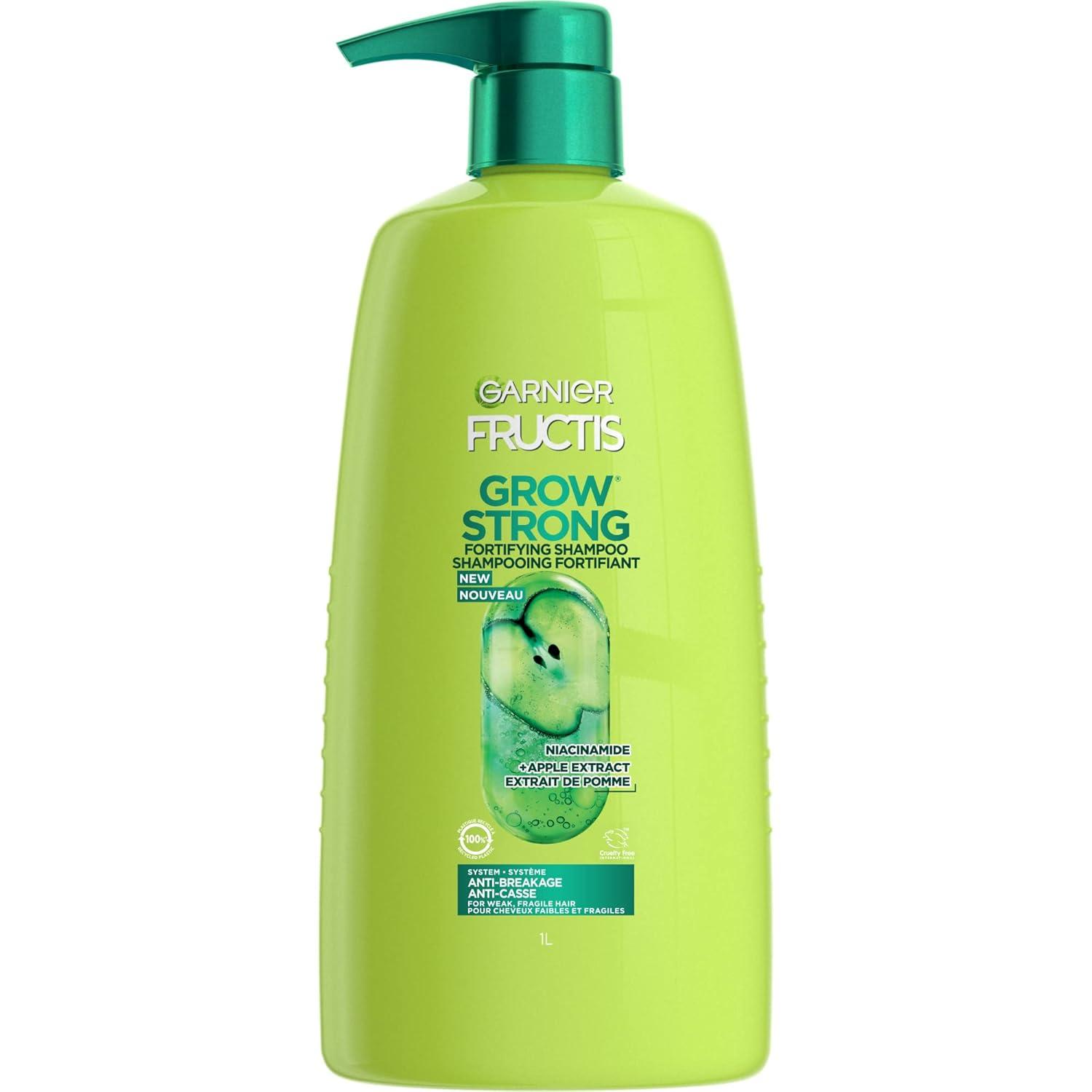 imageGarnier Fructis Grow Strong Shampoo 338 Fl Oz 1 Count Packaging May VaryCitrus