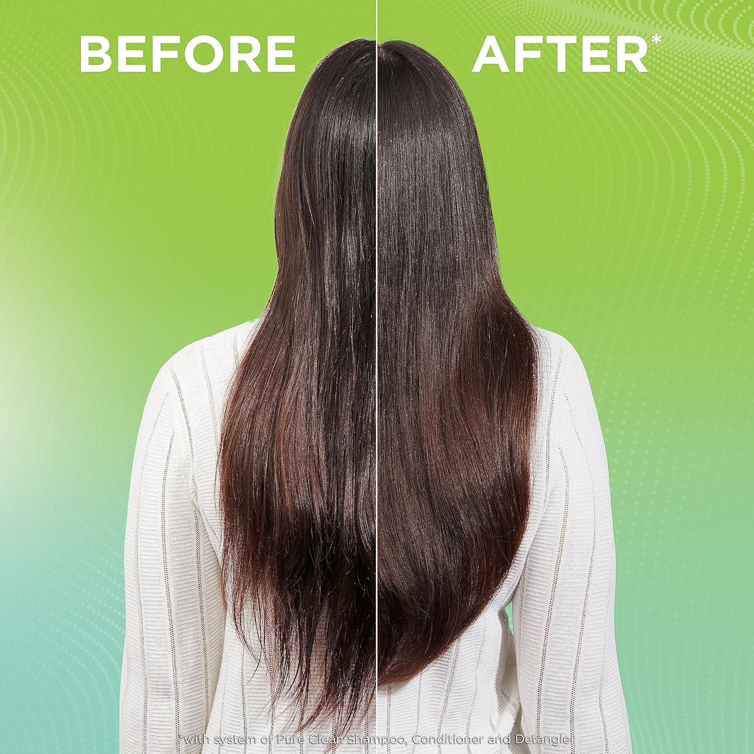 imageGarnier Fructis Pure Clean Purifying Shampoo Hydrating Conditioner and Detangler  Air Dry Spray Set 3 Items 1 Kit Packaging May VaryCitrus