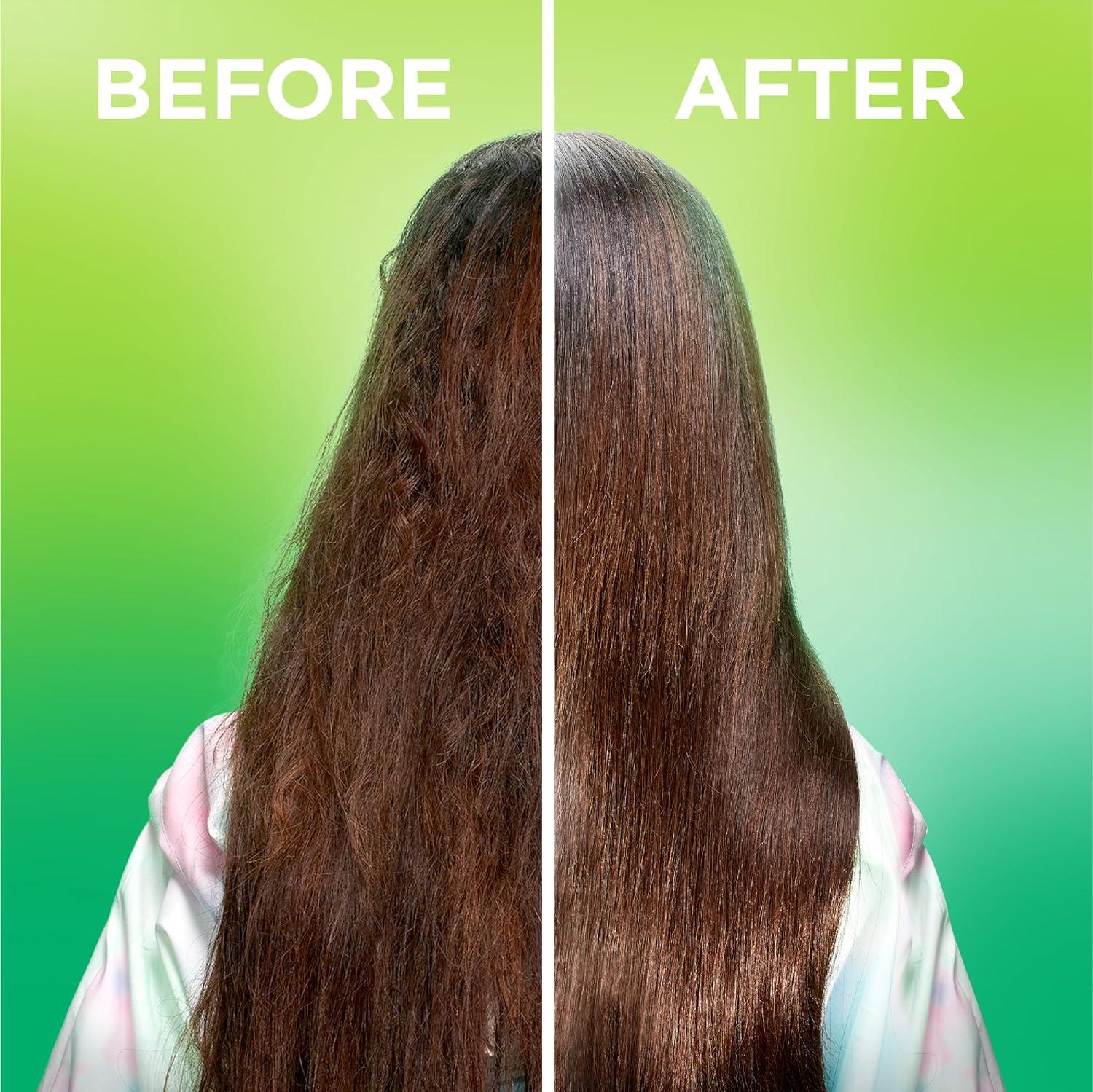 imageGarnier Fructis Sleek ampamp Shine 10in1 for Frizzy Dry Hair Plant Keratin 81 Fl Oz 1 Count Packaging May Vary