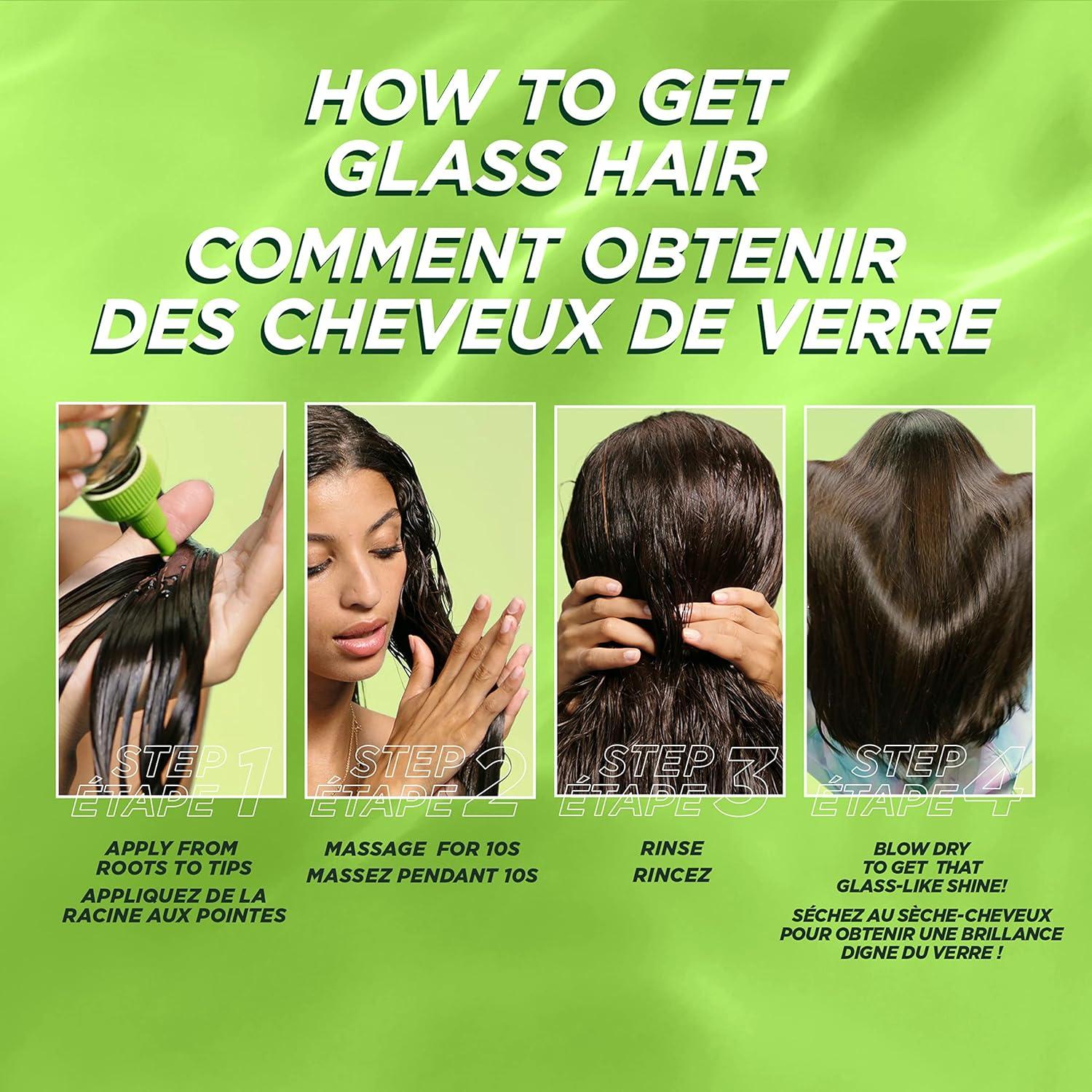 imageGarnier Fructis Sleek ampamp Shine Glass Hair Water 10 Seconds Lamellar Rinse Out Argan Oil 60 Fl Oz 1 Count Packaging May Vary608 Fl Oz Pack of 1