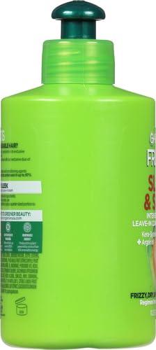 imageGarnier Fructis Sleek ampamp Shine LeaveIn Conditioning Cream for Frizzy Dry Hair Plant Keratin  Argan Oil 102 Fl Oz 1 Count Packaging May Vary102 Fl Oz Pack of 2