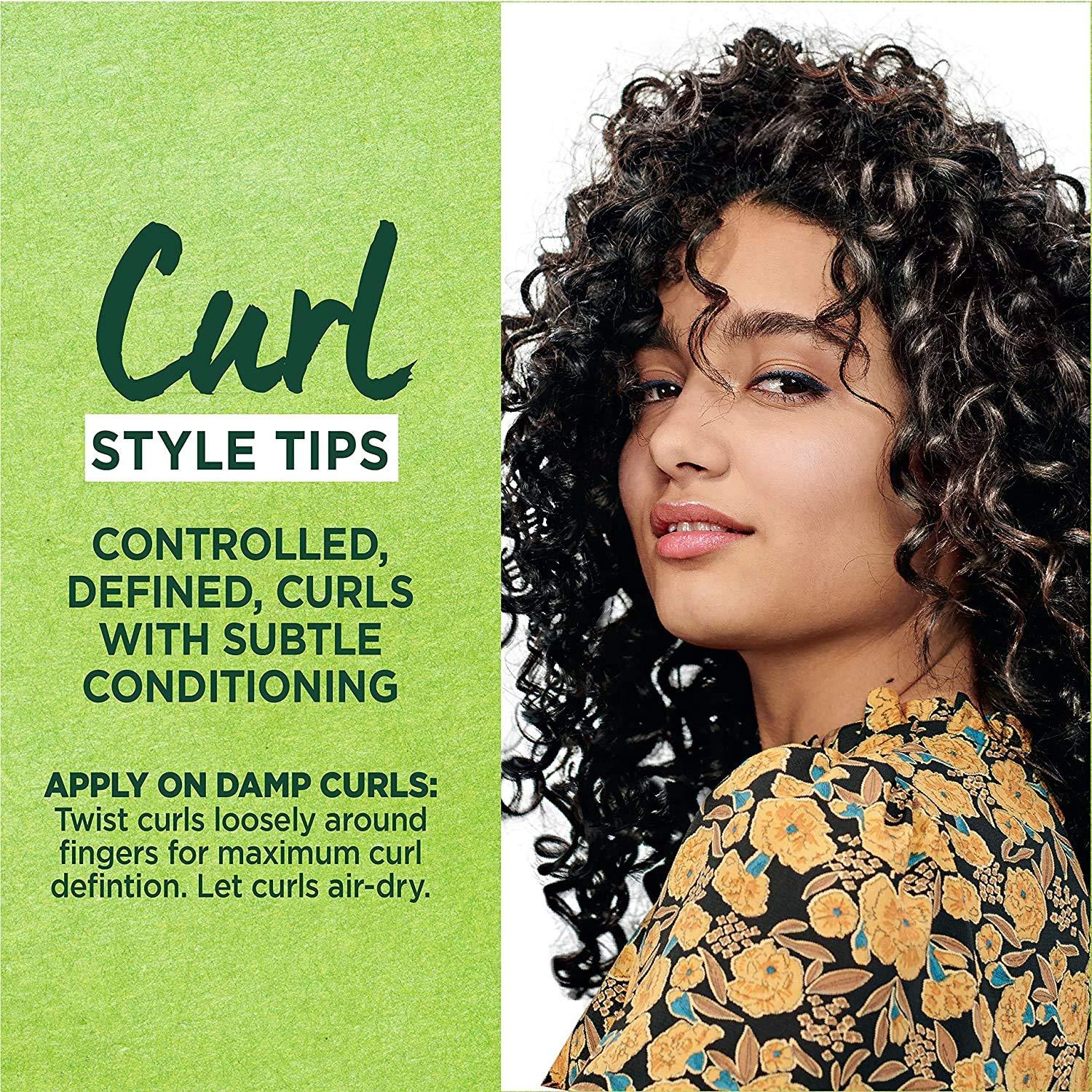imageGarnier Fructis Style Curl Sculpt Conditioning Cream Gel for Bounce ampamp Moisture 51 Fl Oz 1 Count Packaging May VaryCoconut