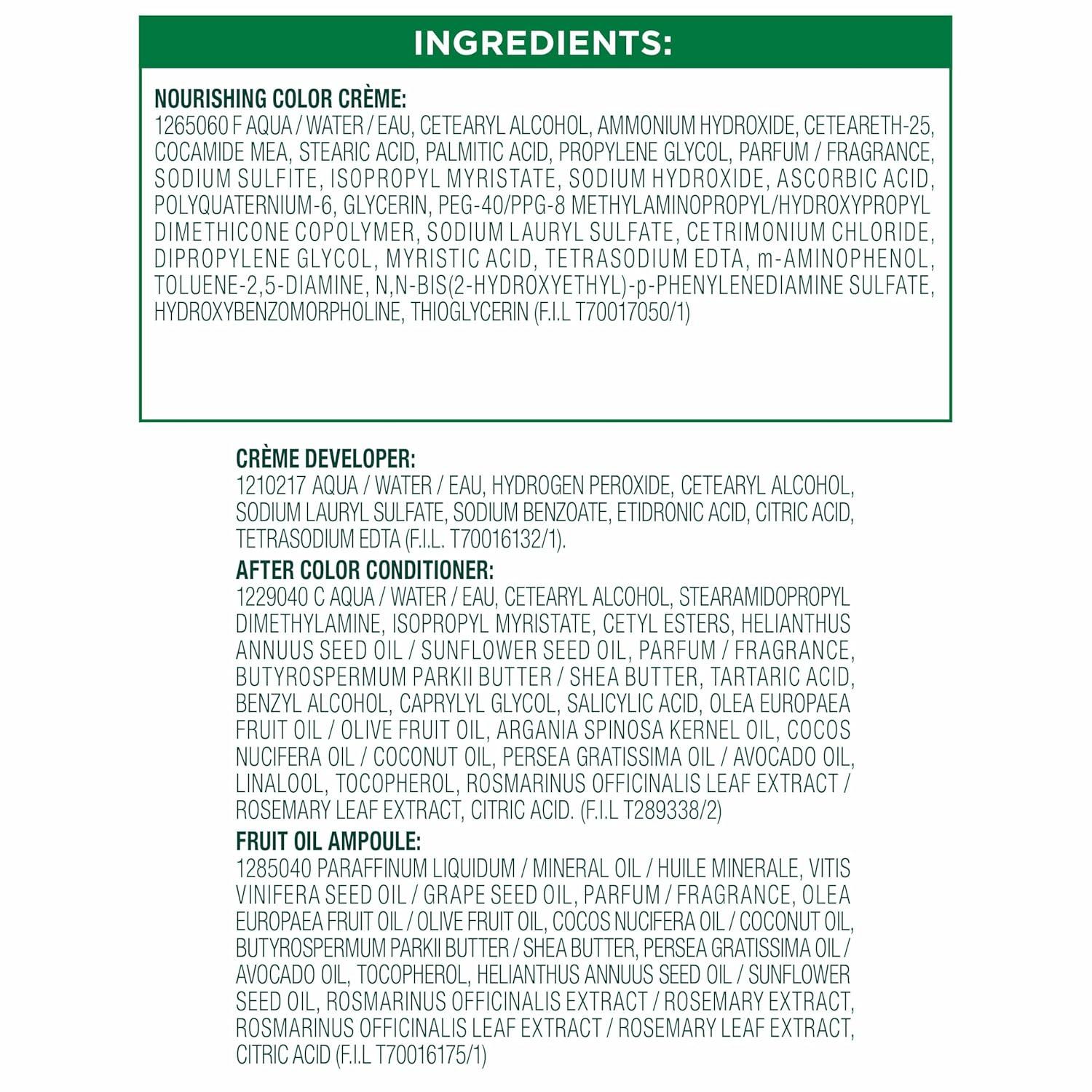 imageGarnier Hair Color Nutrisse Nourishing Creme 30 Darkest Brown Sweet Cola Permanent Hair Dye 2 Count Packaging May Vary100 ExtraLight Natural Blonde Chamomile