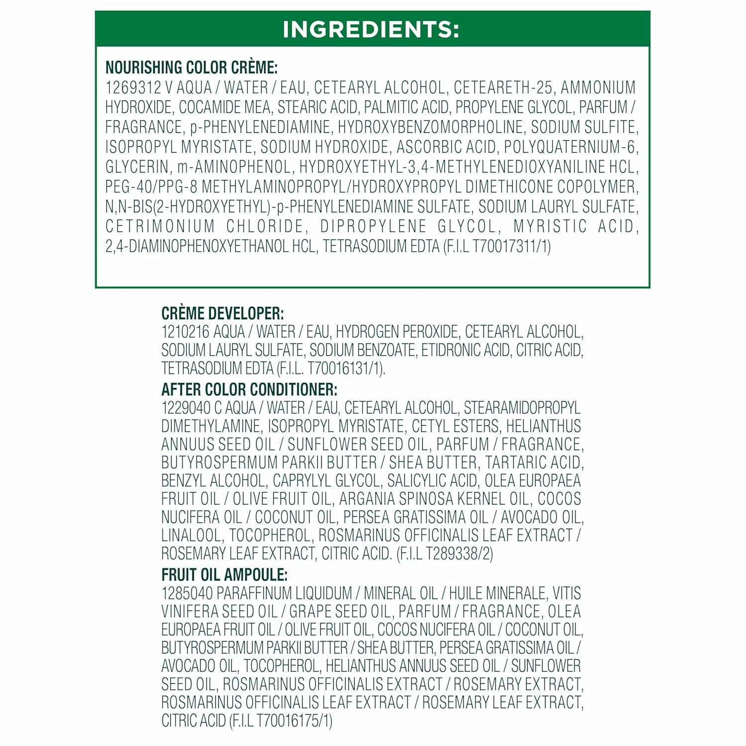 imageGarnier Hair Color Nutrisse Nourishing Creme 30 Darkest Brown Sweet Cola Permanent Hair Dye 2 Count Packaging May Vary20 Soft Black Black Tea