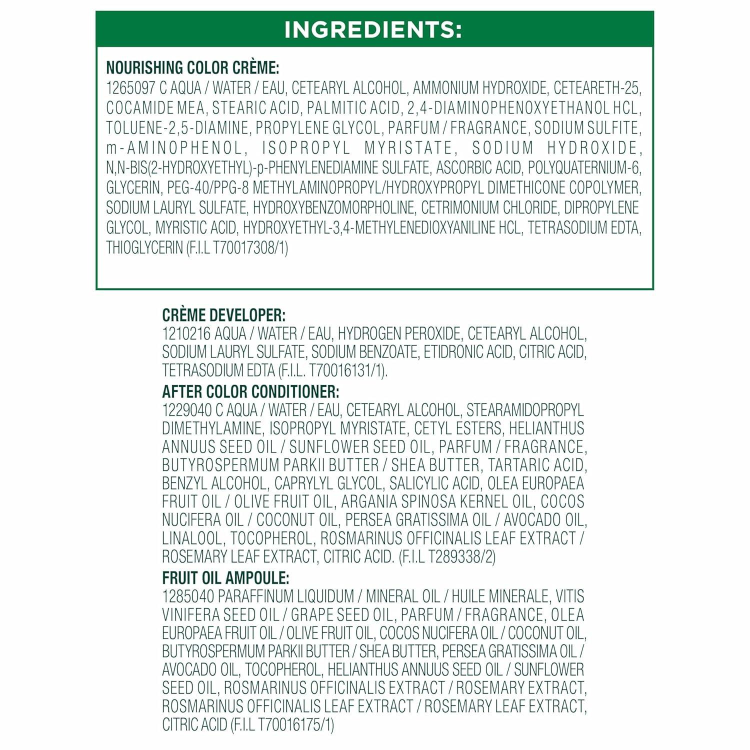 imageGarnier Hair Color Nutrisse Nourishing Creme 30 Darkest Brown Sweet Cola Permanent Hair Dye 2 Count Packaging May Vary22 Intense Blue Black Mulberry