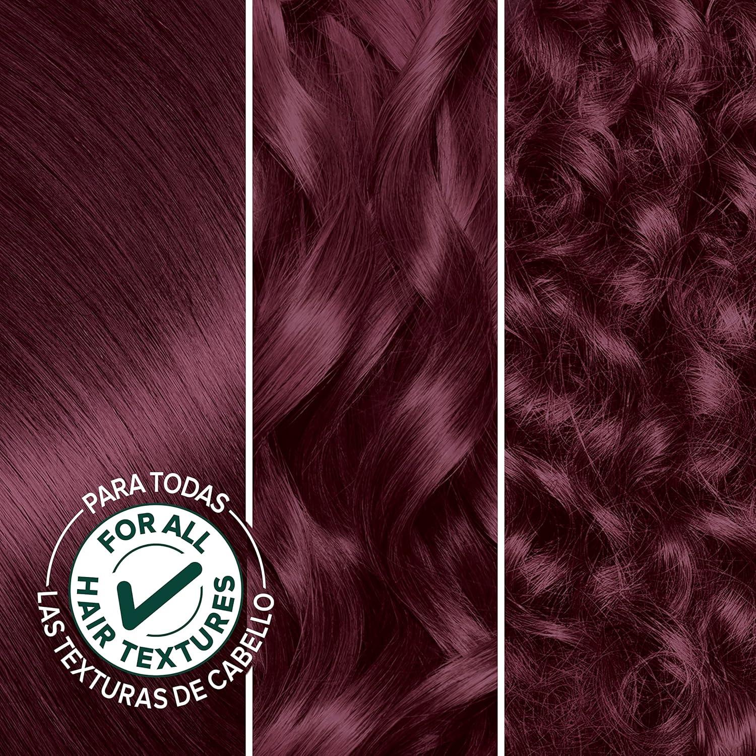 imageGarnier Hair Color Nutrisse Nourishing Creme 30 Darkest Brown Sweet Cola Permanent Hair Dye 2 Count Packaging May Vary42 Deep Burgundy Black Cherry