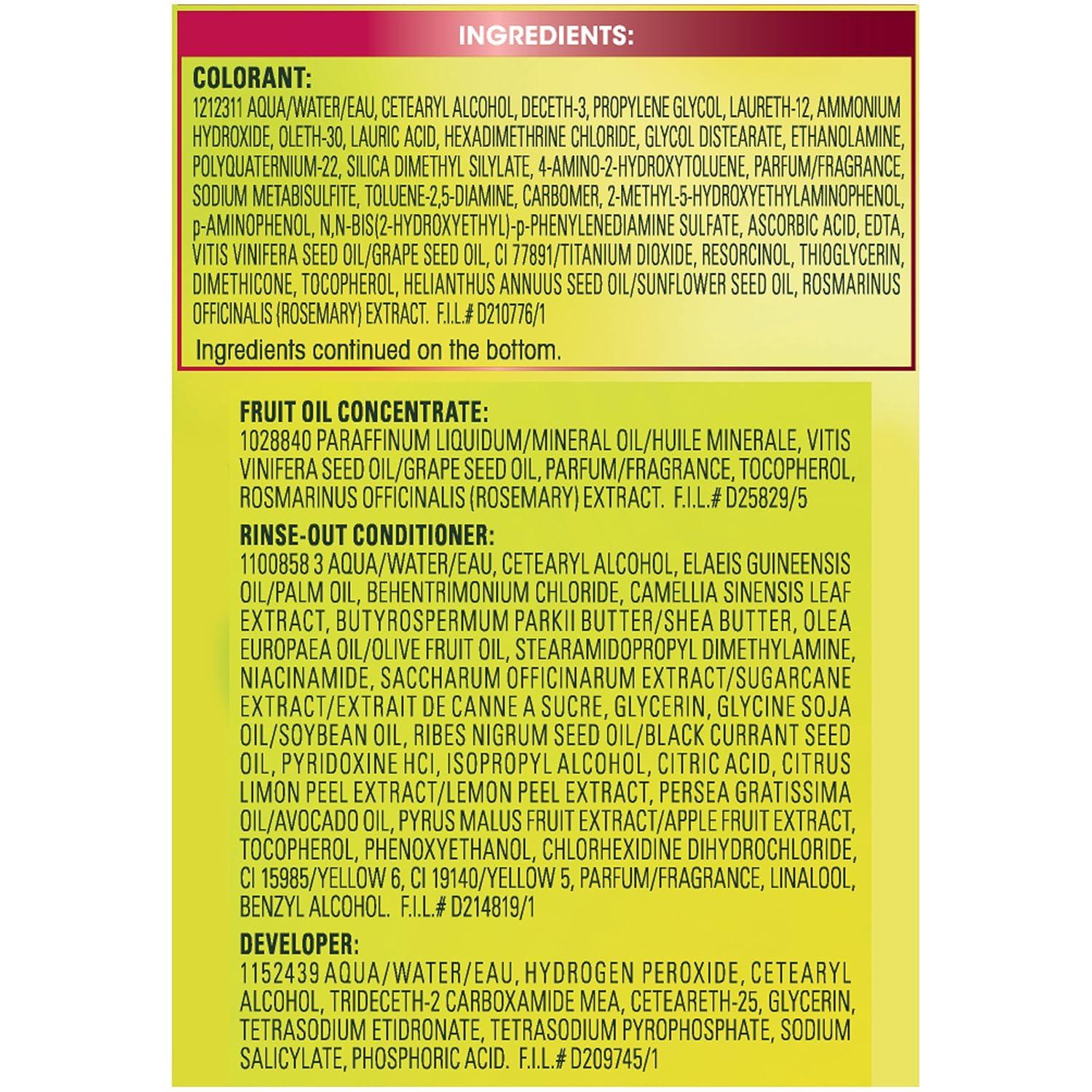 imageGarnier Hair Color Nutrisse Nourishing Creme 30 Darkest Brown Sweet Cola Permanent Hair Dye 2 Count Packaging May Vary462 Dark Berry Burgundy Sugar Beet