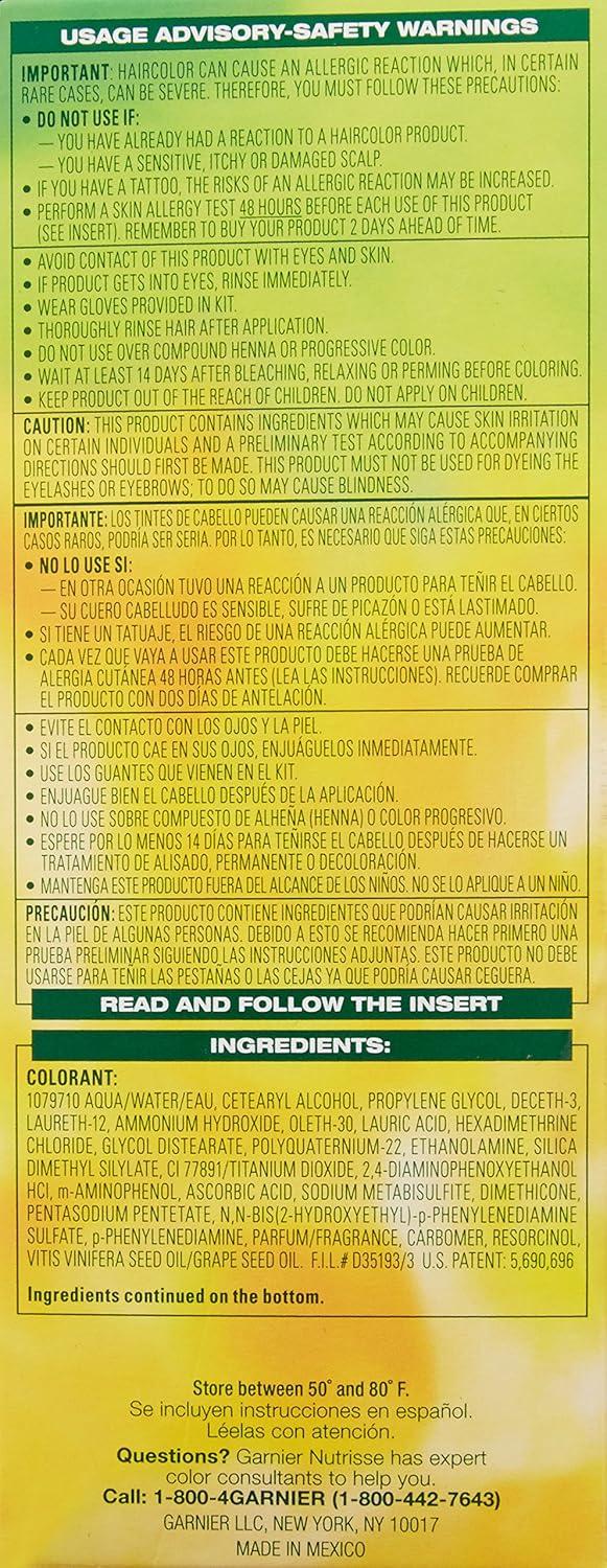 imageGarnier Hair Color Nutrisse Nourishing Creme 30 Darkest Brown Sweet Cola Permanent Hair Dye 2 Count Packaging May Vary51 Medium Ash Brown