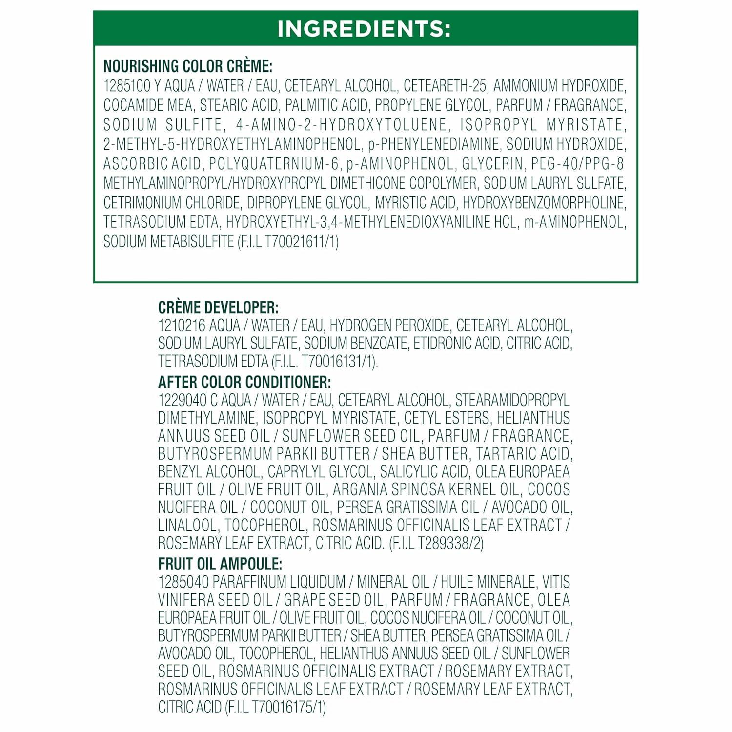 imageGarnier Hair Color Nutrisse Nourishing Creme 30 Darkest Brown Sweet Cola Permanent Hair Dye 2 Count Packaging May Vary66 True Red Pomegranate