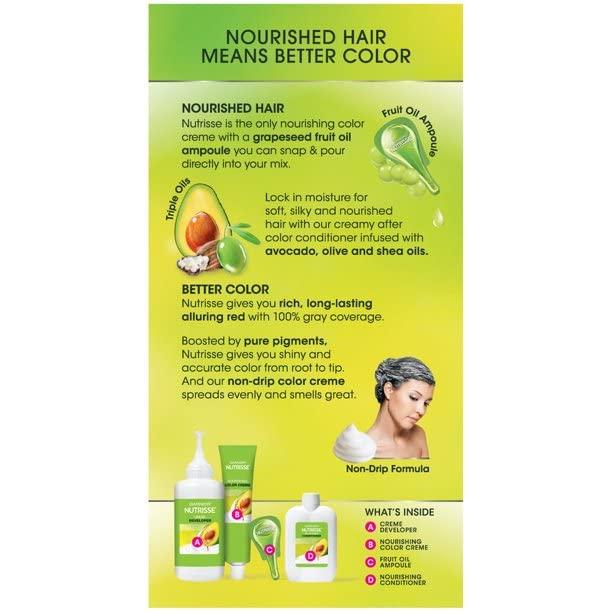imageGarnier Hair Color Nutrisse Nourishing Creme 30 Darkest Brown Sweet Cola Permanent Hair Dye 2 Count Packaging May Vary70 Dark Natural Blonde