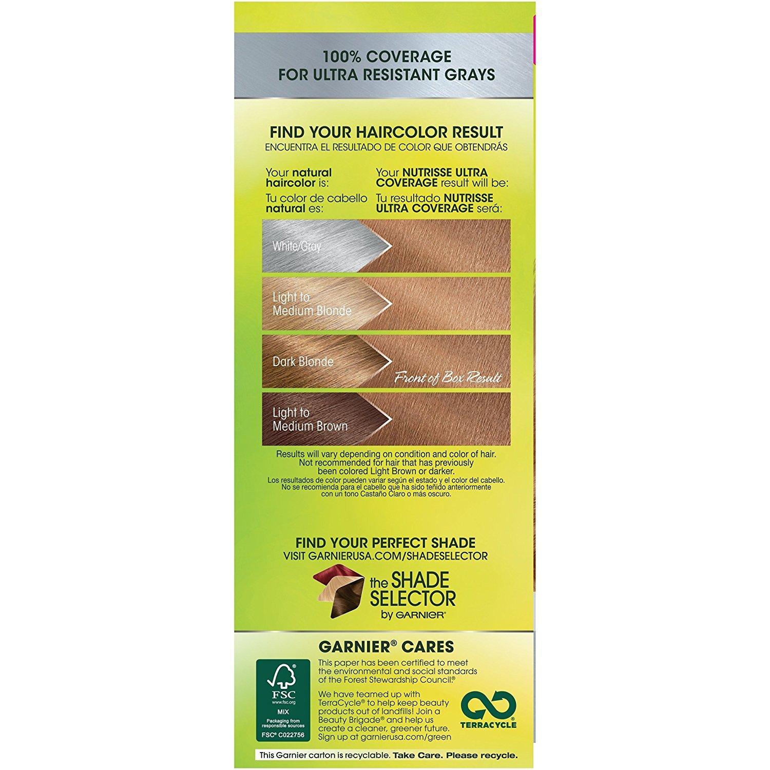 imageGarnier Hair Color Nutrisse Nourishing Creme 30 Darkest Brown Sweet Cola Permanent Hair Dye 2 Count Packaging May Vary800