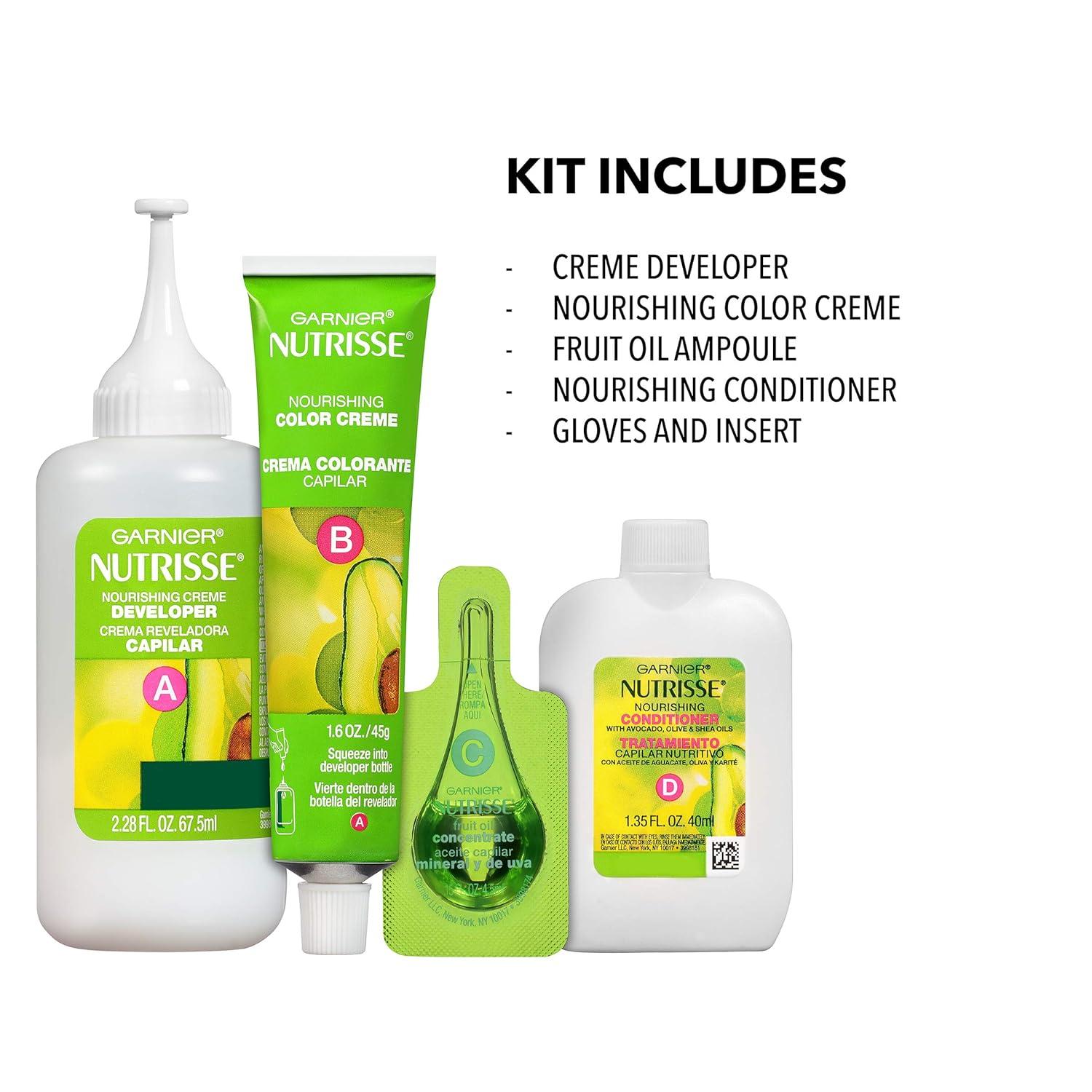 imageGarnier Hair Color Nutrisse Nourishing Creme 30 Darkest Brown Sweet Cola Permanent Hair Dye 2 Count Packaging May VaryB4