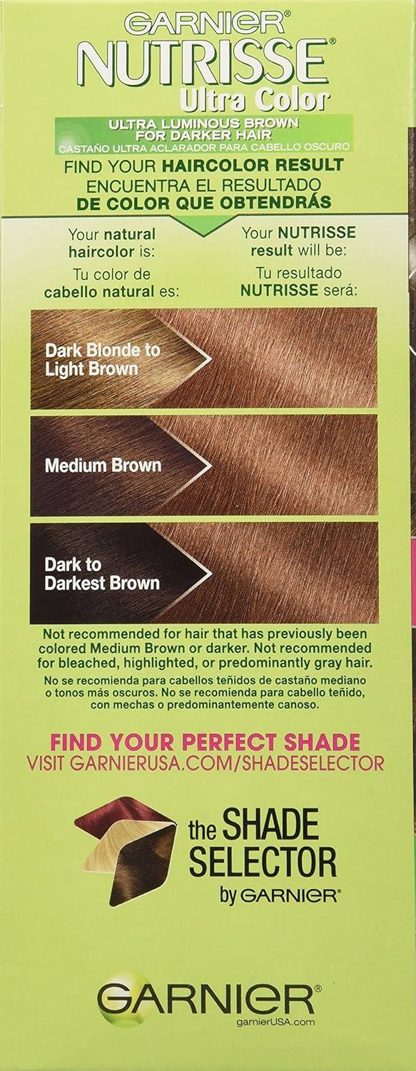 imageGarnier Hair Color Nutrisse Nourishing Creme 30 Darkest Brown Sweet Cola Permanent Hair Dye 2 Count Packaging May VaryB4