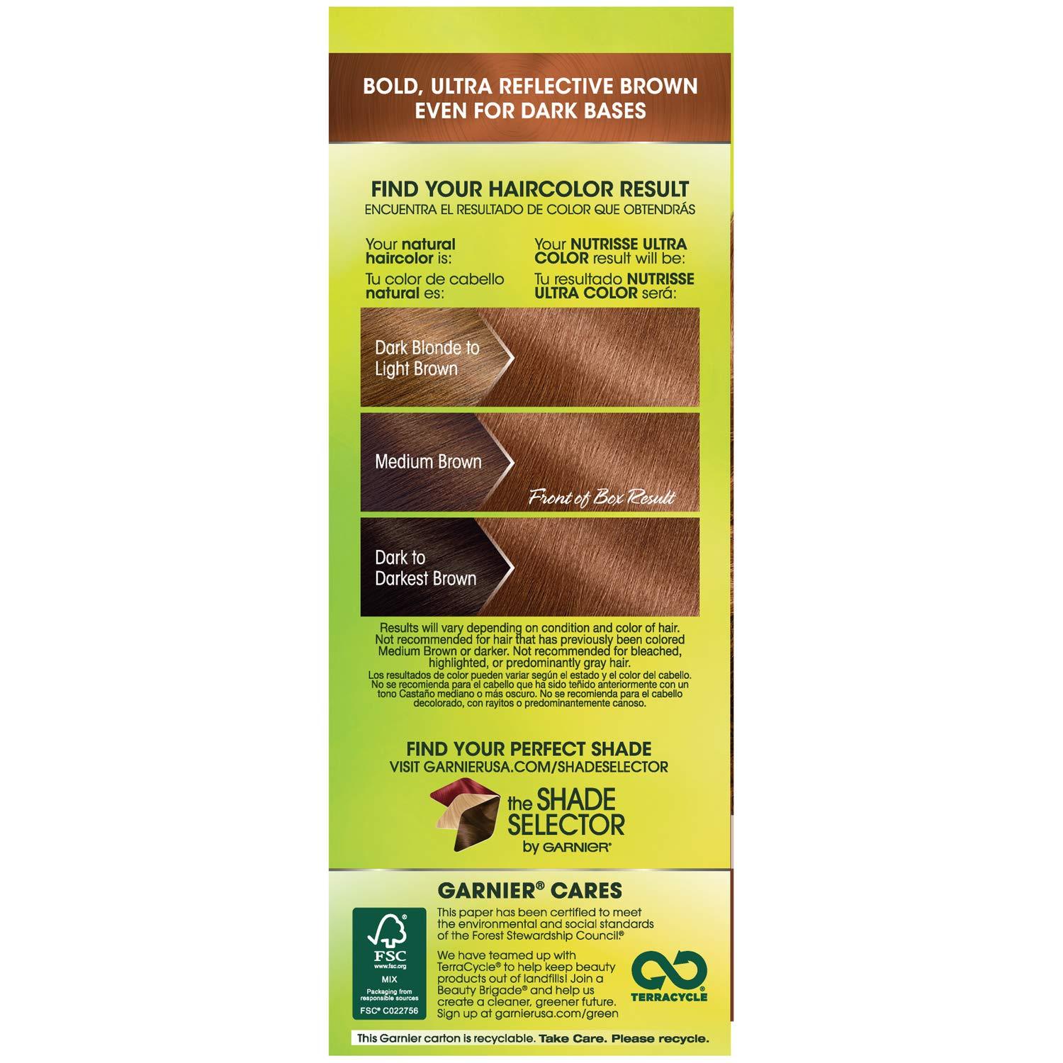 imageGarnier Hair Color Nutrisse Nourishing Creme 30 Darkest Brown Sweet Cola Permanent Hair Dye 2 Count Packaging May VaryB4
