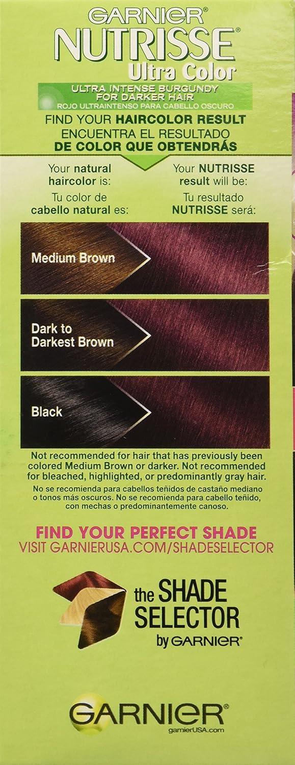 imageGarnier Hair Color Nutrisse Nourishing Creme 30 Darkest Brown Sweet Cola Permanent Hair Dye 2 Count Packaging May VaryBR2