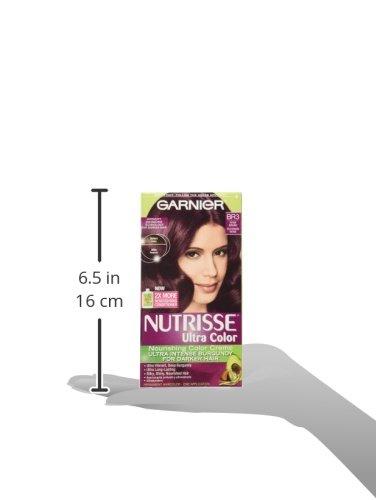 imageGarnier Hair Color Nutrisse Nourishing Creme 30 Darkest Brown Sweet Cola Permanent Hair Dye 2 Count Packaging May VaryBr3 Intense Burgundy