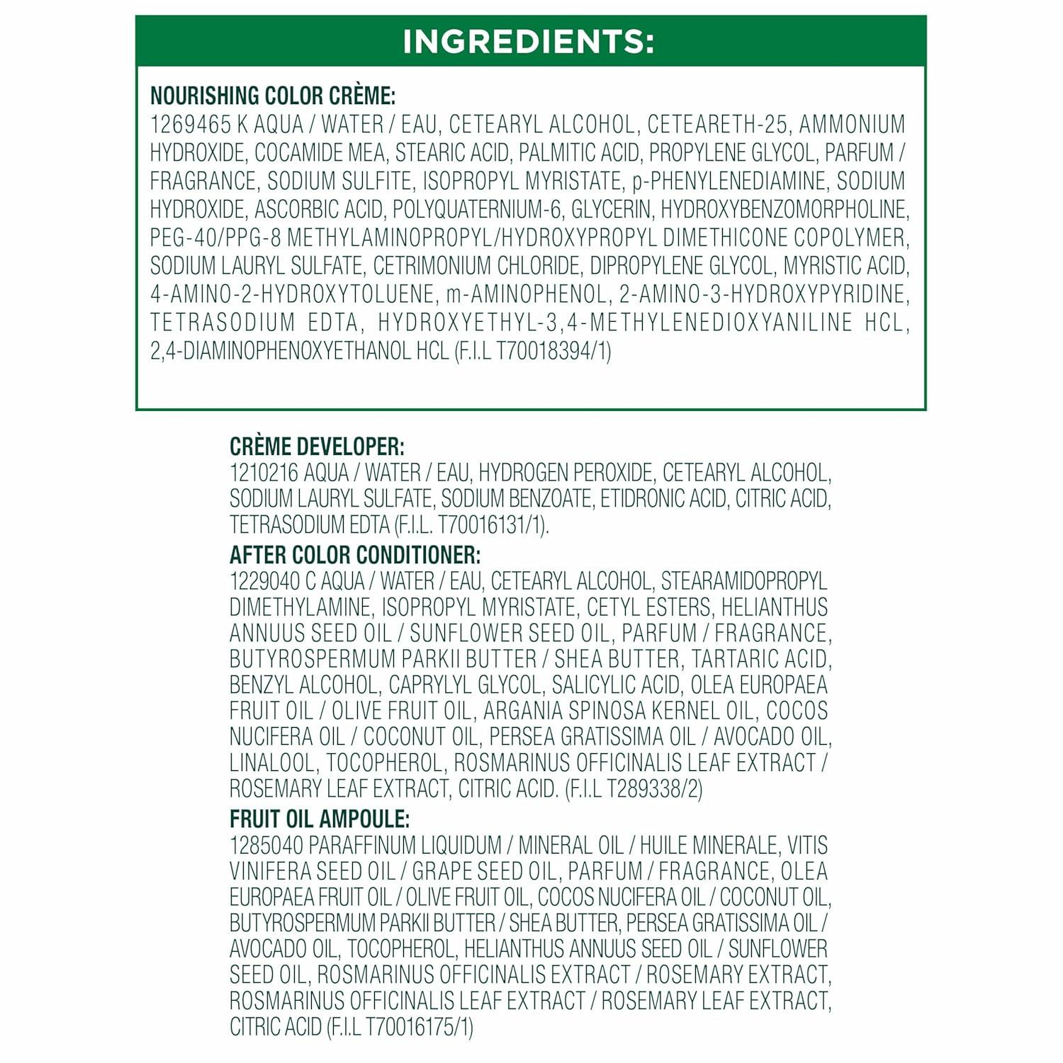 imageGarnier Hair Color Nutrisse Nourishing Creme 30 Darkest Brown Sweet Cola Permanent Hair Dye 2 Count Packaging May VaryCranberry