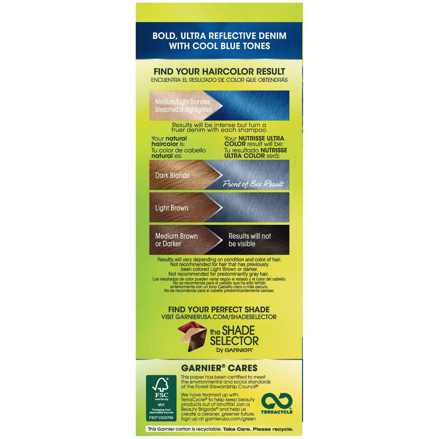 imageGarnier Hair Color Nutrisse Nourishing Creme 30 Darkest Brown Sweet Cola Permanent Hair Dye 2 Count Packaging May VaryDN1