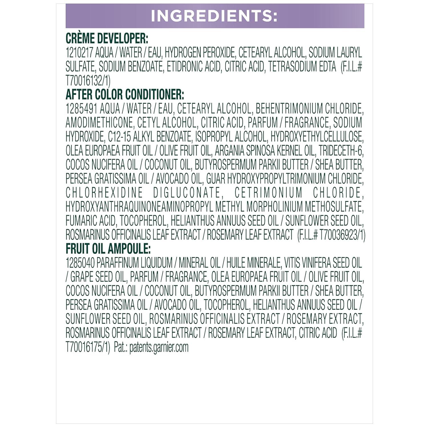 imageGarnier Hair Color Nutrisse Nourishing Creme 30 Darkest Brown Sweet Cola Permanent Hair Dye 2 Count Packaging May VaryLB1 Ultra Light Cool Blonde Calla Lily