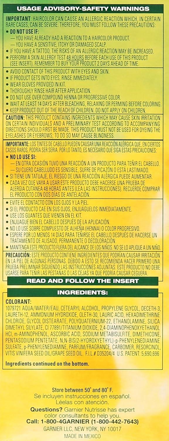 imageGarnier Hair Color Nutrisse Nourishing Creme 30 Darkest Brown Sweet Cola Permanent Hair Dye 2 Count Packaging May VaryNatural Brown