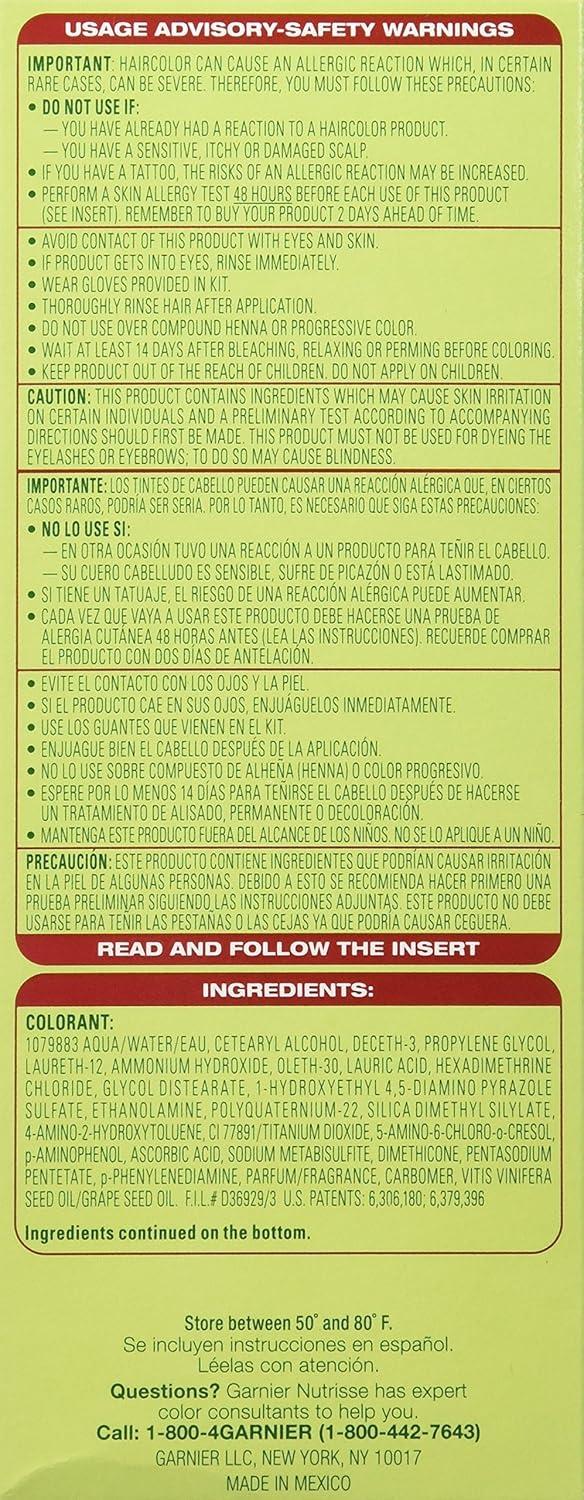 imageGarnier Hair Color Nutrisse Nourishing Creme 30 Darkest Brown Sweet Cola Permanent Hair Dye 2 Count Packaging May VaryR3