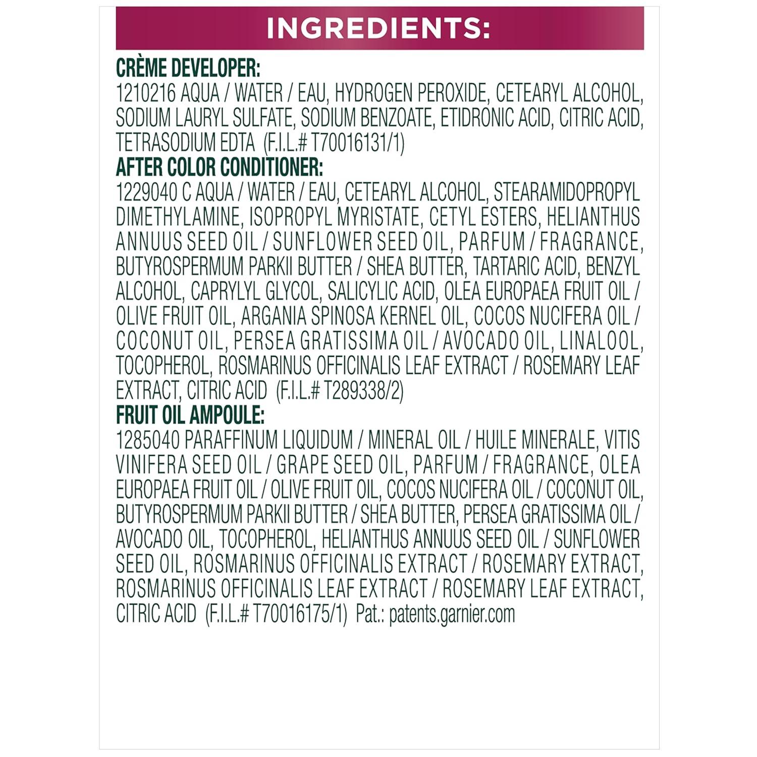 imageGarnier Hair Color Nutrisse Nourishing Creme 30 Darkest Brown Sweet Cola Permanent Hair Dye 2 Count Packaging May VaryRP1 Pink Red Cherry Flamingo