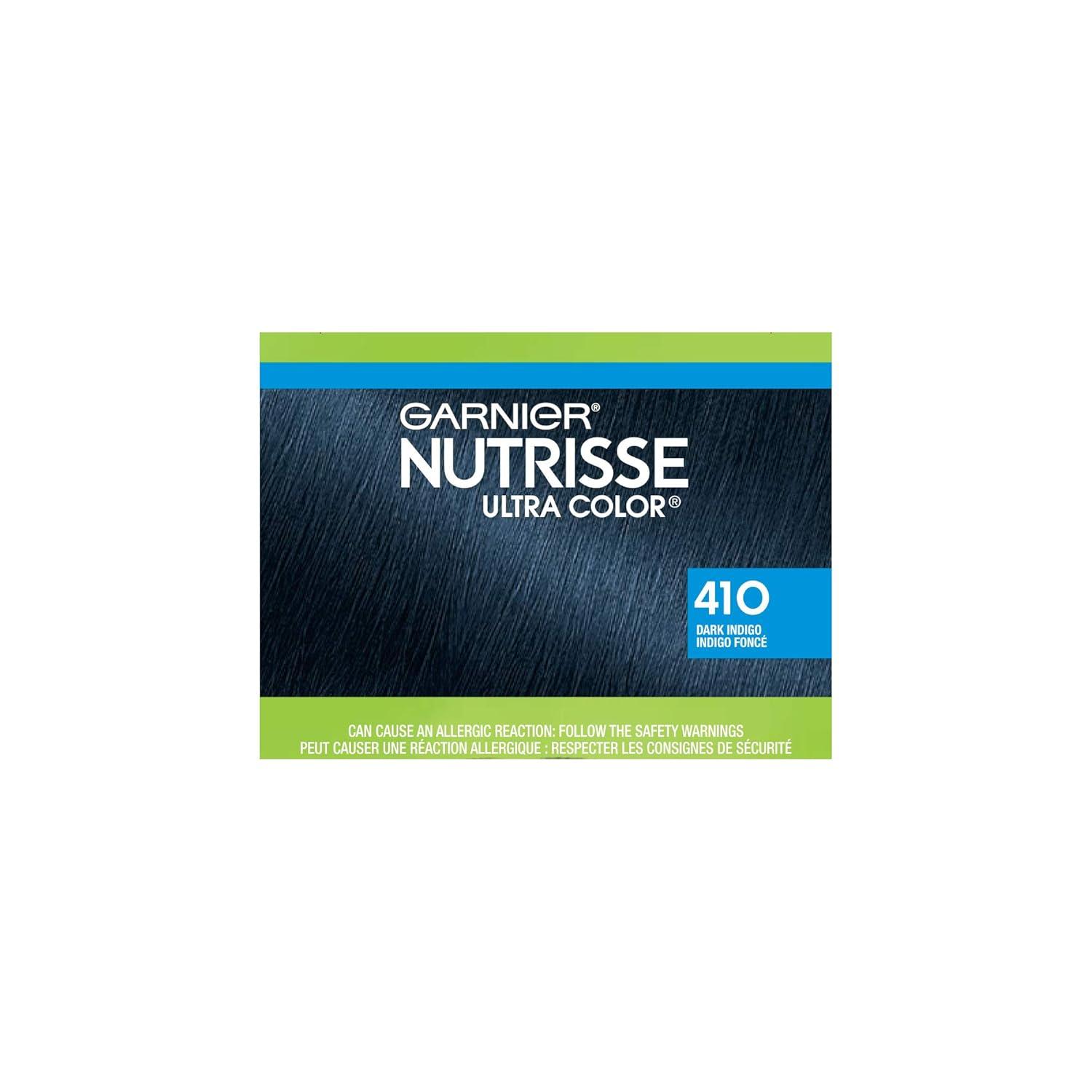 imageGarnier Hair Color Nutrisse Ultra Color Nourishing Creme PL2 Ultra Light Platinum Mascarpone Crme Permanent Hair Dye 1 Count Packaging May VaryIN2 Intense Pure Indigo Blue Curacao
