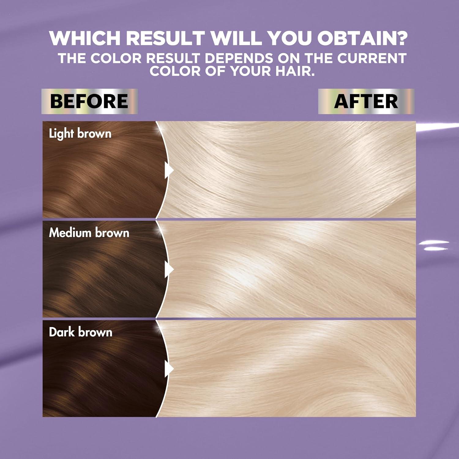 imageGarnier Hair Color Nutrisse Ultra Color Nourishing Creme PL2 Ultra Light Platinum Mascarpone Crme Permanent Hair Dye 1 Count Packaging May VaryPL2 Ultra Light Platinum Mascarpone Crme