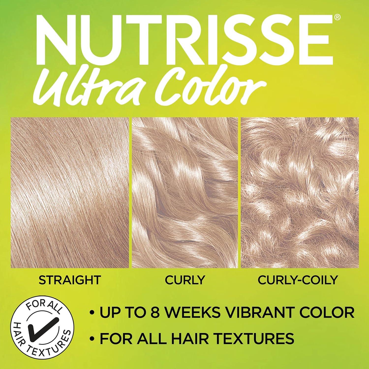 imageGarnier Hair Color Nutrisse Ultra Color Nourishing Creme PL2 Ultra Light Platinum Mascarpone Crme Permanent Hair Dye 1 Count Packaging May VaryPL2 Ultra Light Platinum Mascarpone Crme