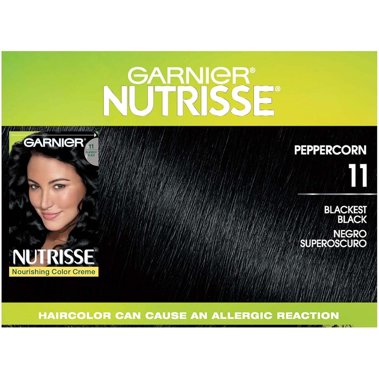 imageGarnier Hair Color Nutrisse Ultra Color Nourishing Creme RC1 Medium Intense Copper Red Terracotta Chili Permanent Hair Dye 2 Count Packaging May Vary11 Blackest Black