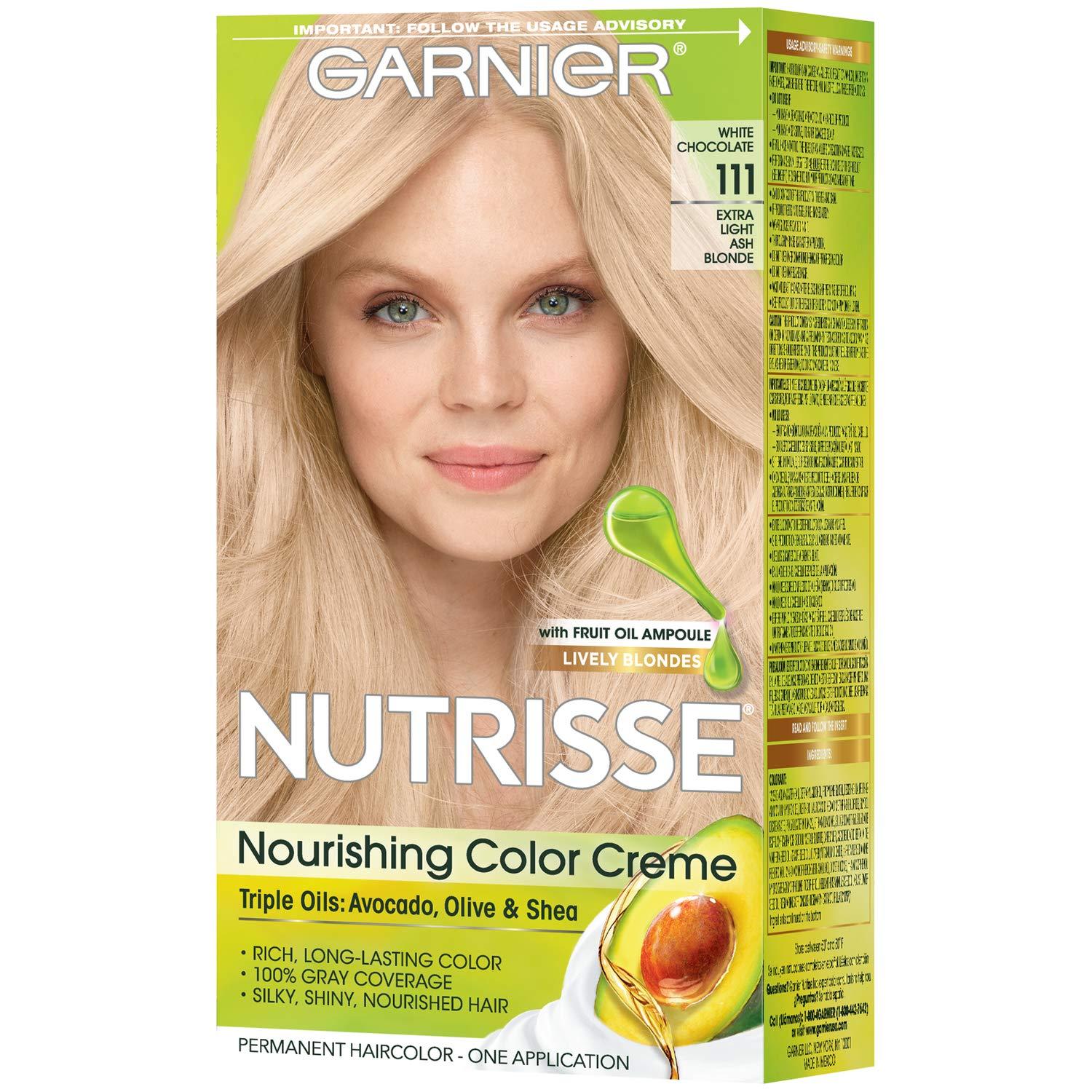 imageGarnier Hair Color Nutrisse Ultra Color Nourishing Creme RC1 Medium Intense Copper Red Terracotta Chili Permanent Hair Dye 2 Count Packaging May Vary111 ExtraLight Ash Blonde White Chocolate