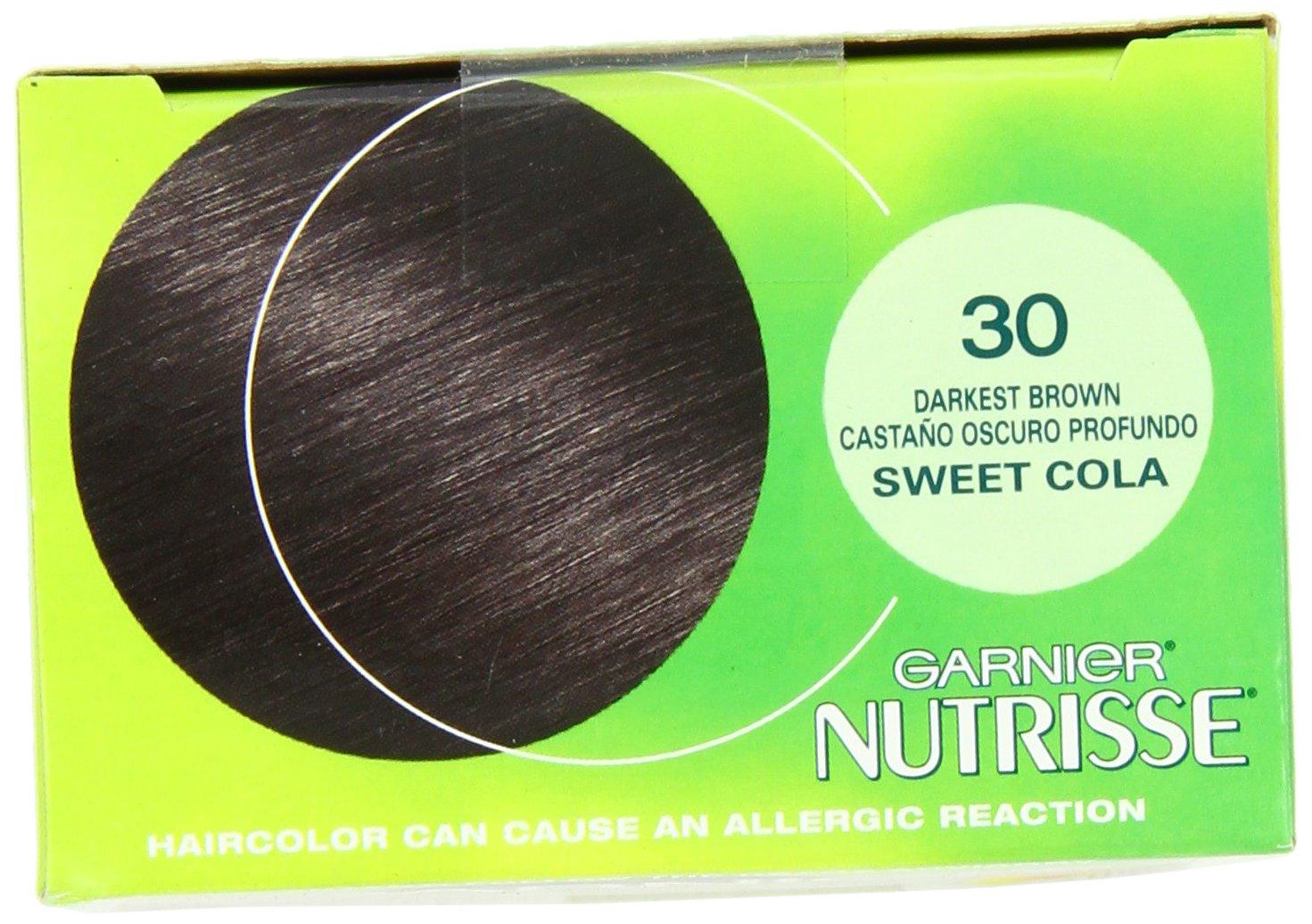 imageGarnier Hair Color Nutrisse Ultra Color Nourishing Creme RC1 Medium Intense Copper Red Terracotta Chili Permanent Hair Dye 2 Count Packaging May Vary30 Darkest Brown Sweet Cola