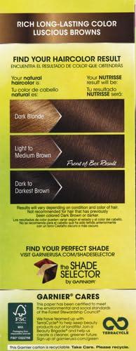 imageGarnier Hair Color Nutrisse Ultra Color Nourishing Creme RC1 Medium Intense Copper Red Terracotta Chili Permanent Hair Dye 2 Count Packaging May Vary50 Medium Natural Brown Truffle