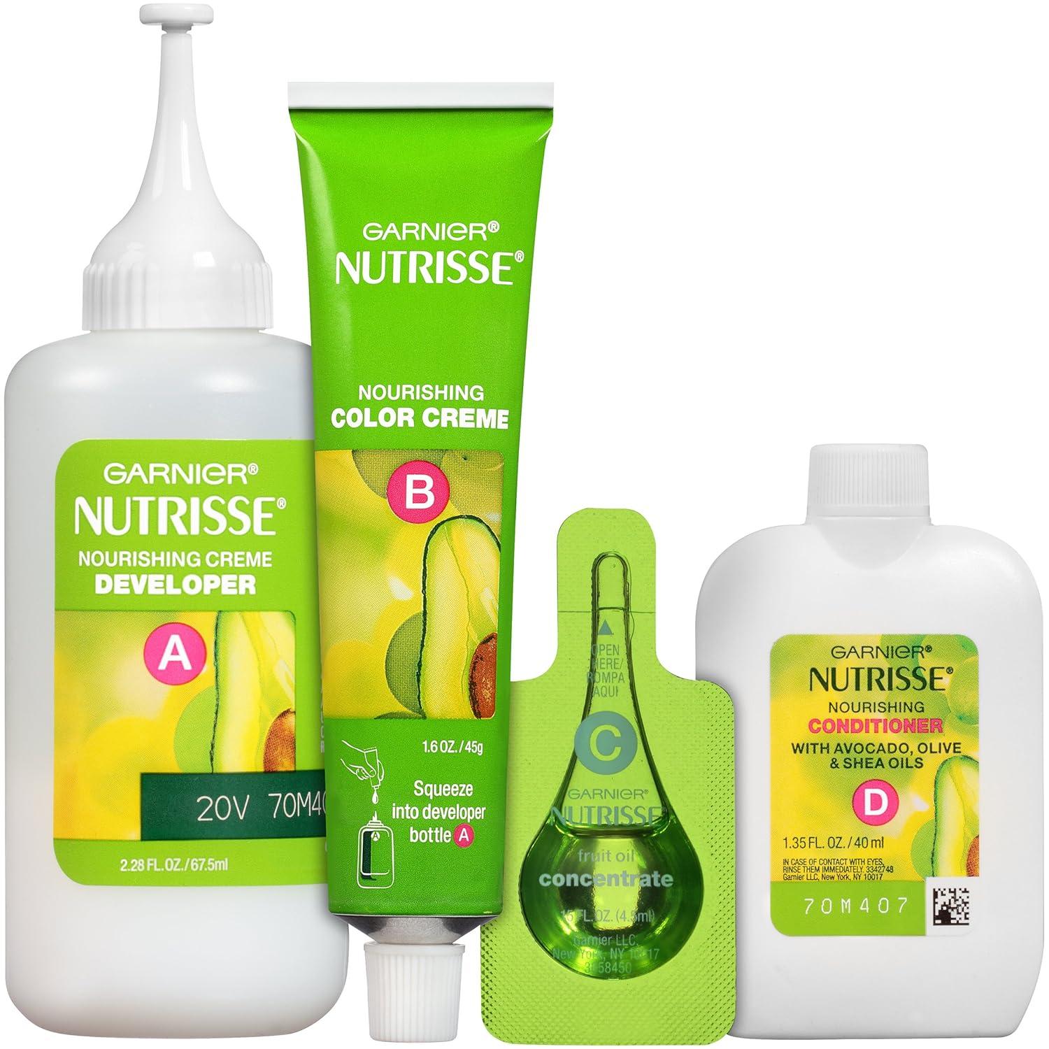 imageGarnier Hair Color Nutrisse Ultra Color Nourishing Creme RC1 Medium Intense Copper Red Terracotta Chili Permanent Hair Dye 2 Count Packaging May Vary53 Medium Golden Brown Chestnut