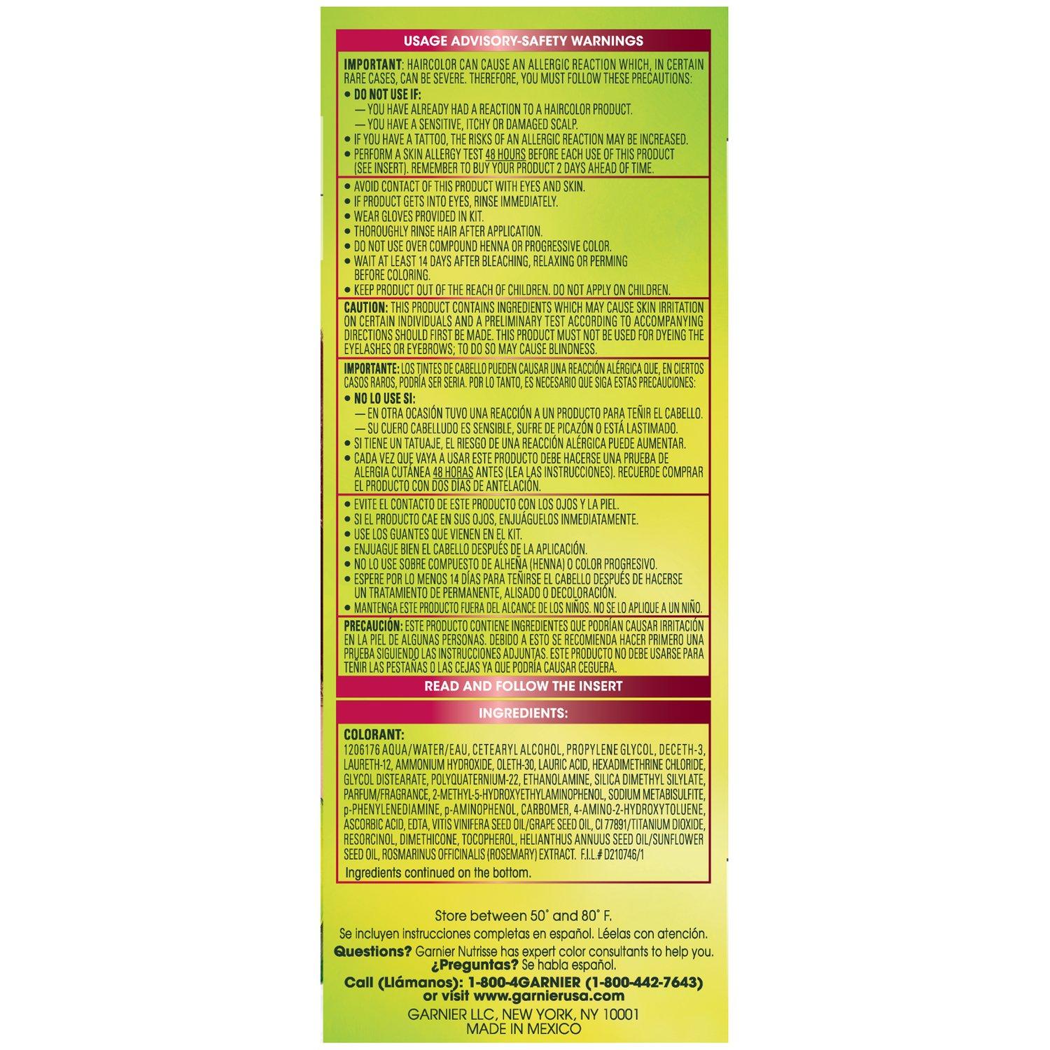 imageGarnier Hair Color Nutrisse Ultra Color Nourishing Creme RC1 Medium Intense Copper Red Terracotta Chili Permanent Hair Dye 2 Count Packaging May Vary56 Medium Reddish Brown Sangria