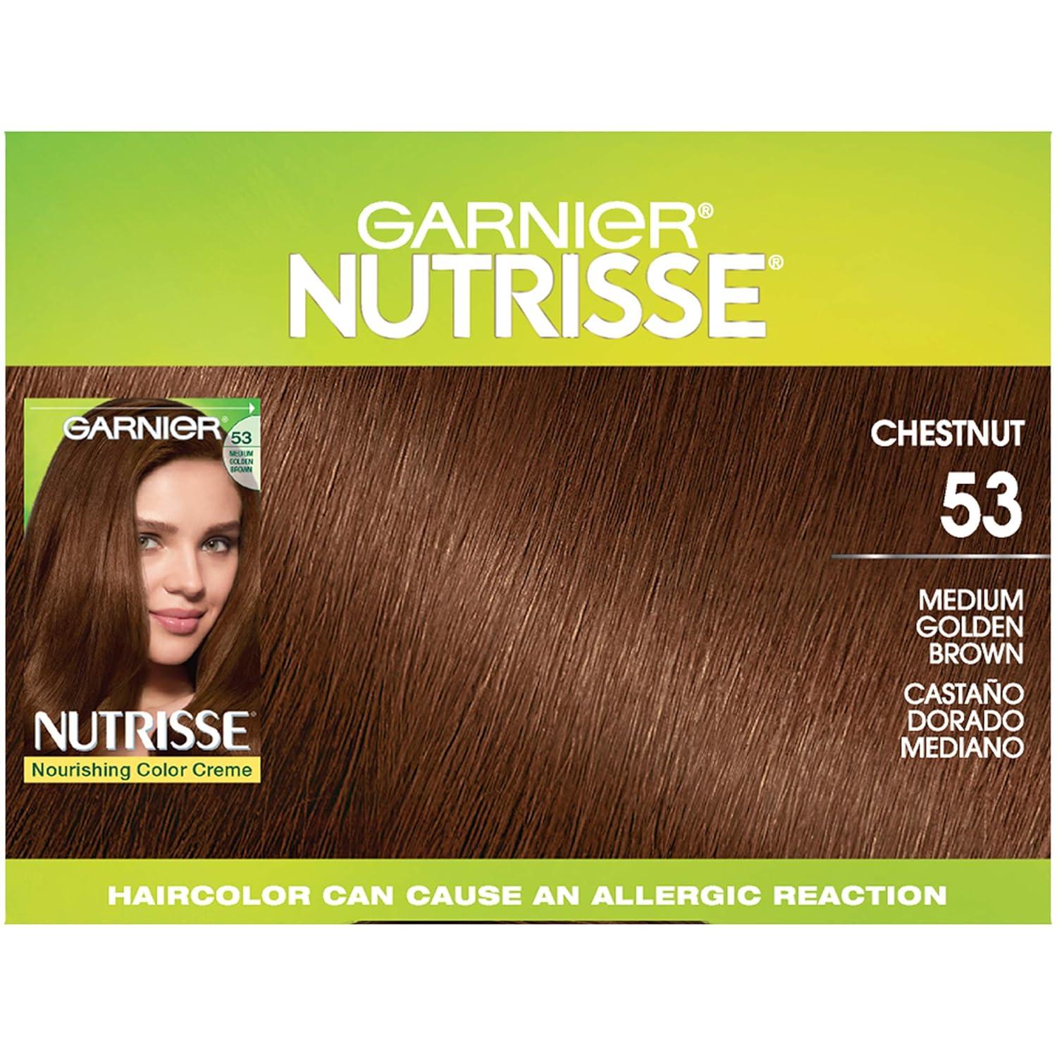 imageGarnier Hair Color Nutrisse Ultra Color Nourishing Creme RC1 Medium Intense Copper Red Terracotta Chili Permanent Hair Dye 2 Count Packaging May Vary53 Medium Golden Brown