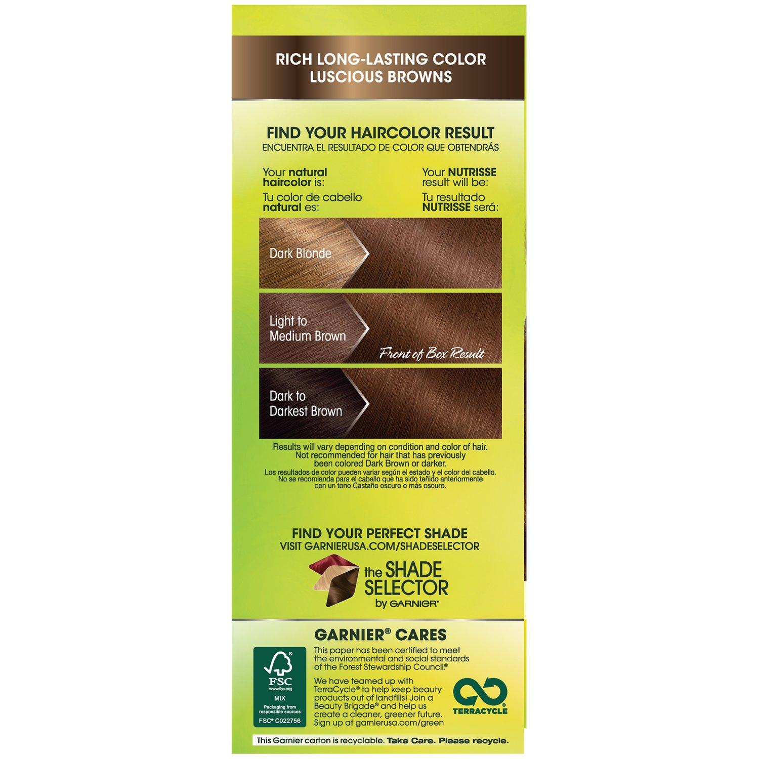 imageGarnier Hair Color Nutrisse Ultra Color Nourishing Creme RC1 Medium Intense Copper Red Terracotta Chili Permanent Hair Dye 2 Count Packaging May Vary53 Medium Golden Brown Chestnut