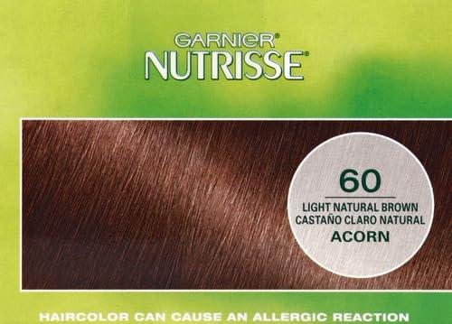 imageGarnier Hair Color Nutrisse Ultra Color Nourishing Creme RC1 Medium Intense Copper Red Terracotta Chili Permanent Hair Dye 2 Count Packaging May Vary60 Light Natural Brown Acorn