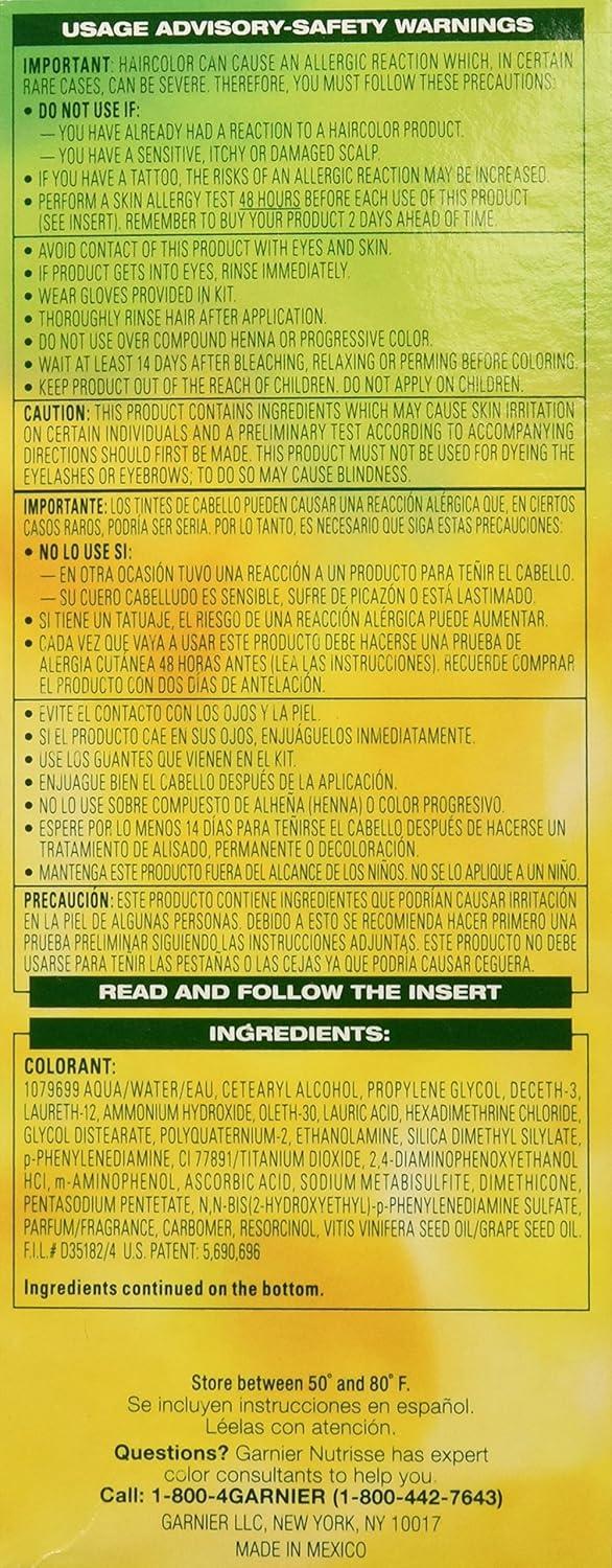 imageGarnier Hair Color Nutrisse Ultra Color Nourishing Creme RC1 Medium Intense Copper Red Terracotta Chili Permanent Hair Dye 2 Count Packaging May Vary63 Light Golden Brown Brown Sugar