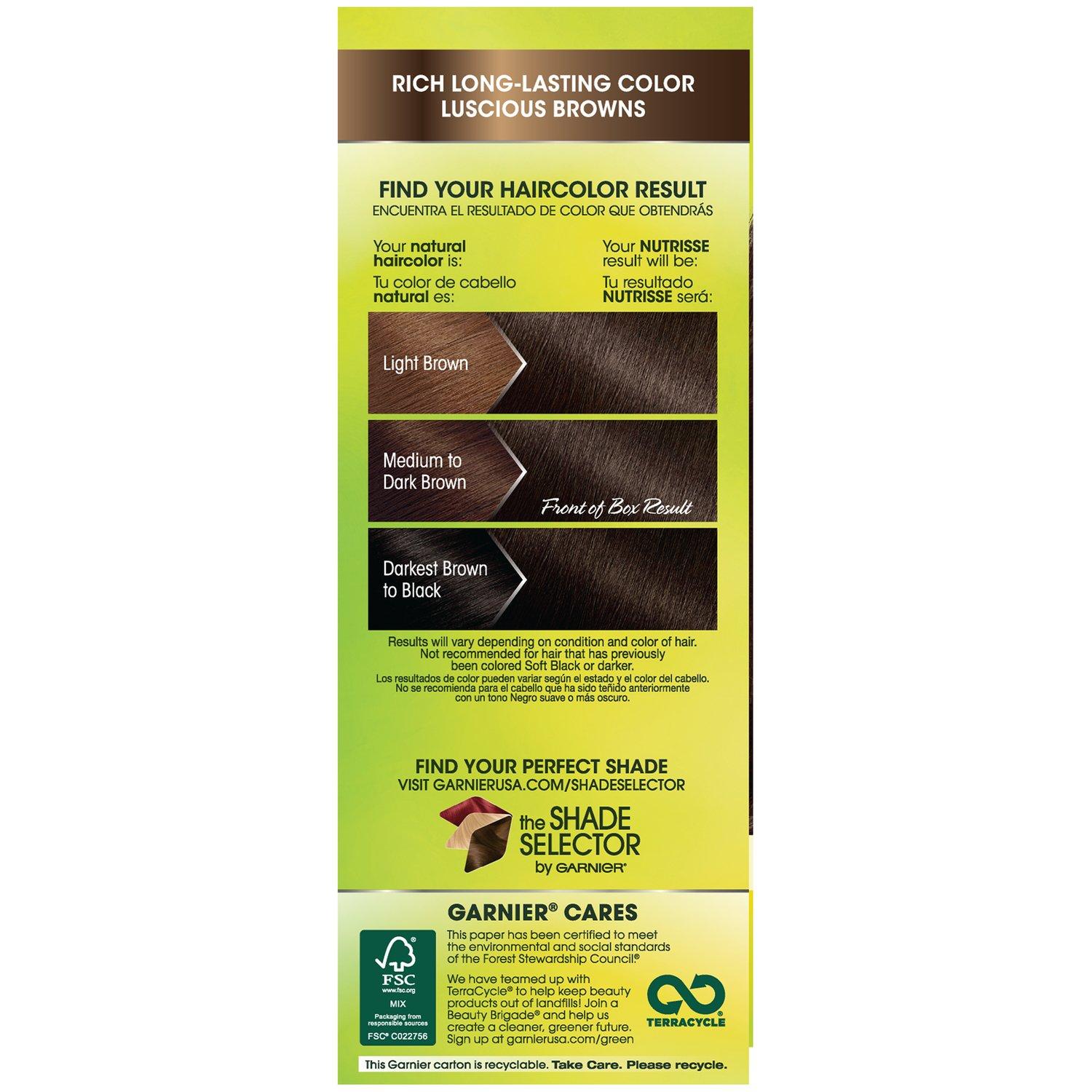 imageGarnier Hair Color Nutrisse Ultra Color Nourishing Creme RC1 Medium Intense Copper Red Terracotta Chili Permanent Hair Dye 2 Count Packaging May Vary63 Light Golden Brown Brown Sugar