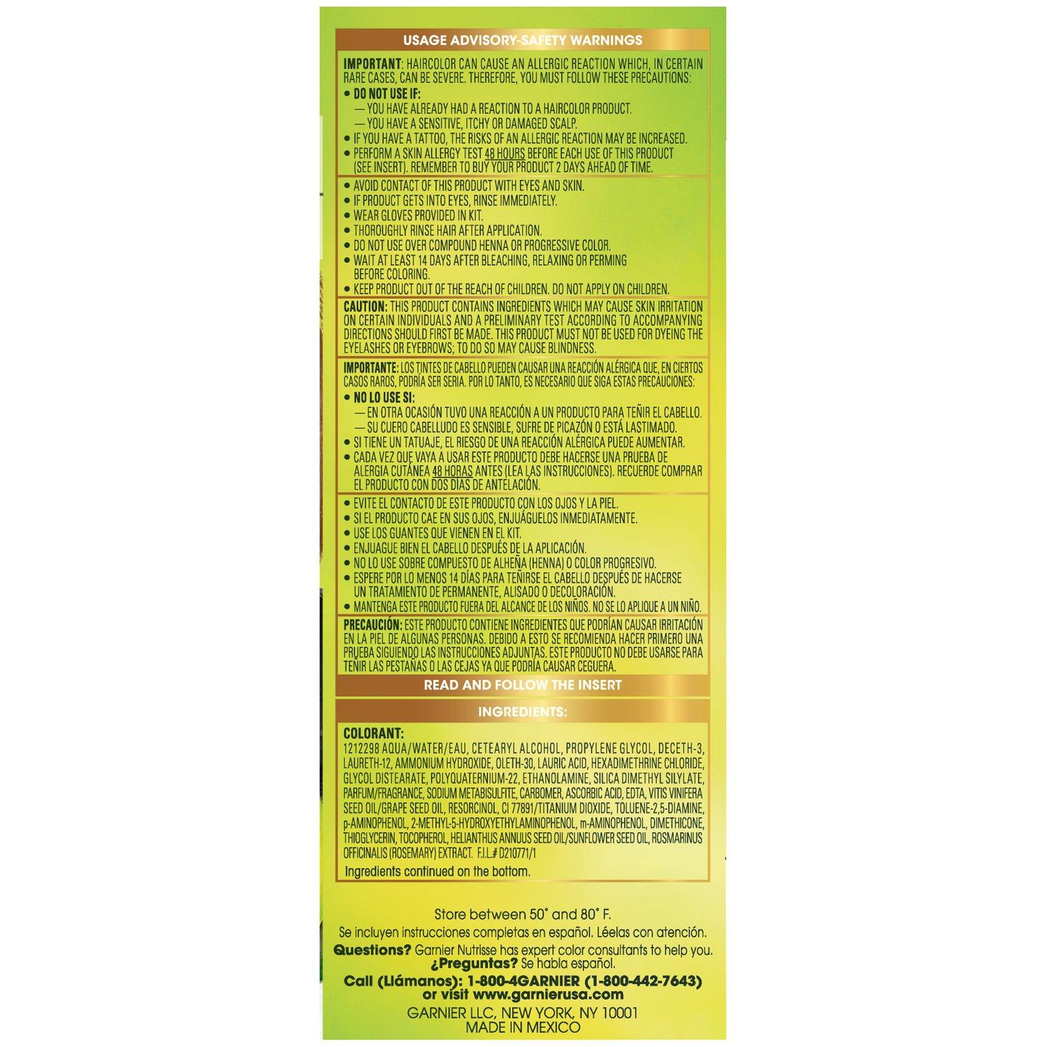 imageGarnier Hair Color Nutrisse Ultra Color Nourishing Creme RC1 Medium Intense Copper Red Terracotta Chili Permanent Hair Dye 2 Count Packaging May Vary80 Medium Natural Blonde Butternut