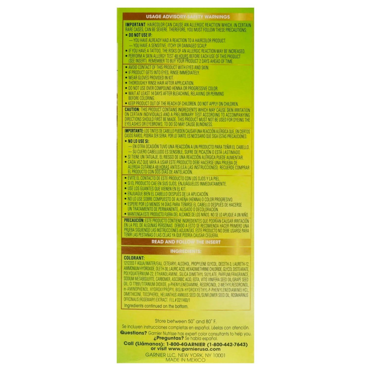 imageGarnier Hair Color Nutrisse Ultra Color Nourishing Creme RC1 Medium Intense Copper Red Terracotta Chili Permanent Hair Dye 2 Count Packaging May Vary82 Champagne Blonde Champagne Fizz