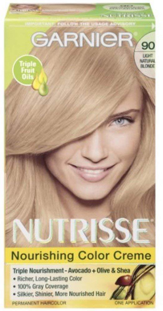 imageGarnier Hair Color Nutrisse Ultra Color Nourishing Creme RC1 Medium Intense Copper Red Terracotta Chili Permanent Hair Dye 2 Count Packaging May Vary90 Light Natural Blonde