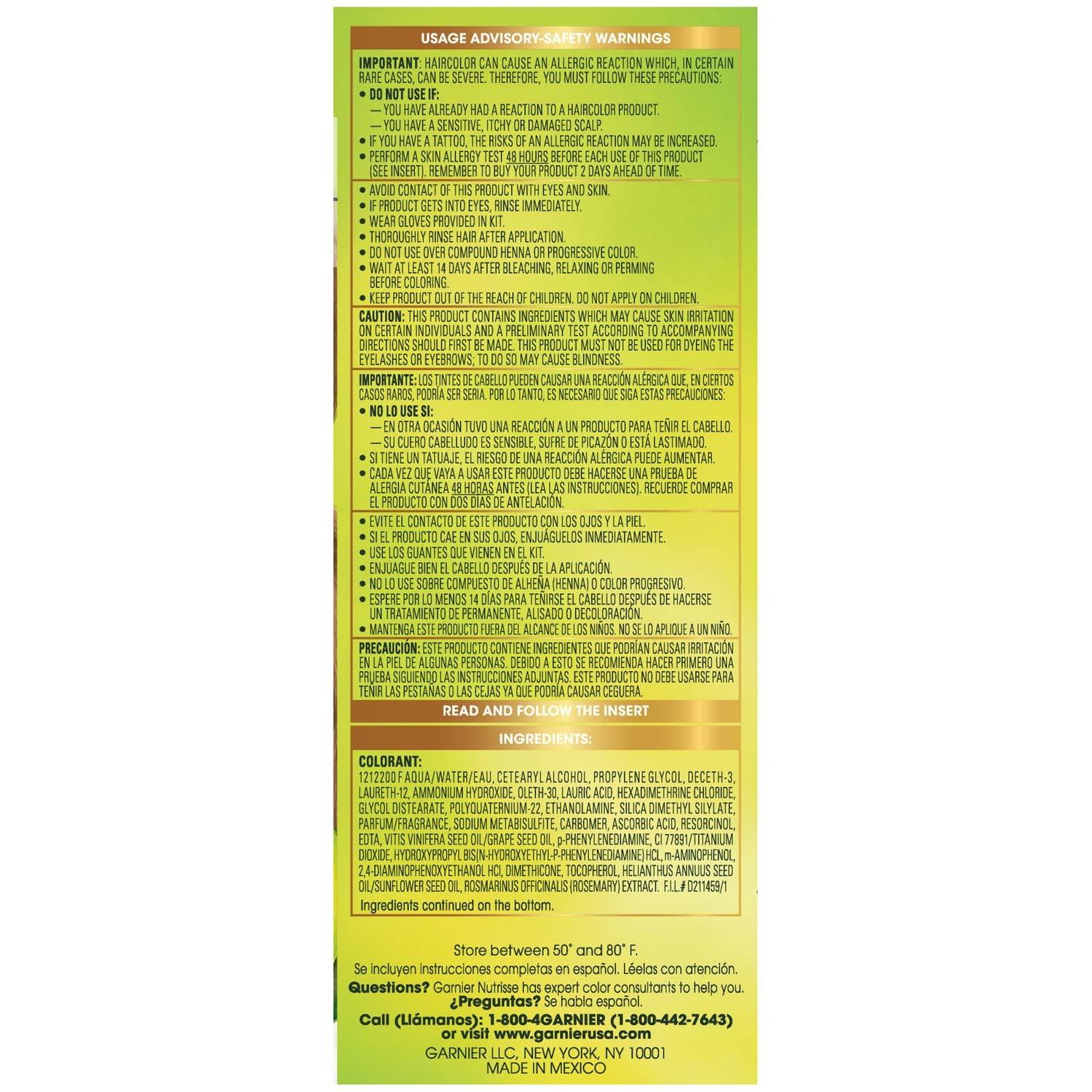 imageGarnier Hair Color Nutrisse Ultra Color Nourishing Creme RC1 Medium Intense Copper Red Terracotta Chili Permanent Hair Dye 2 Count Packaging May VaryDark Natural Blonde